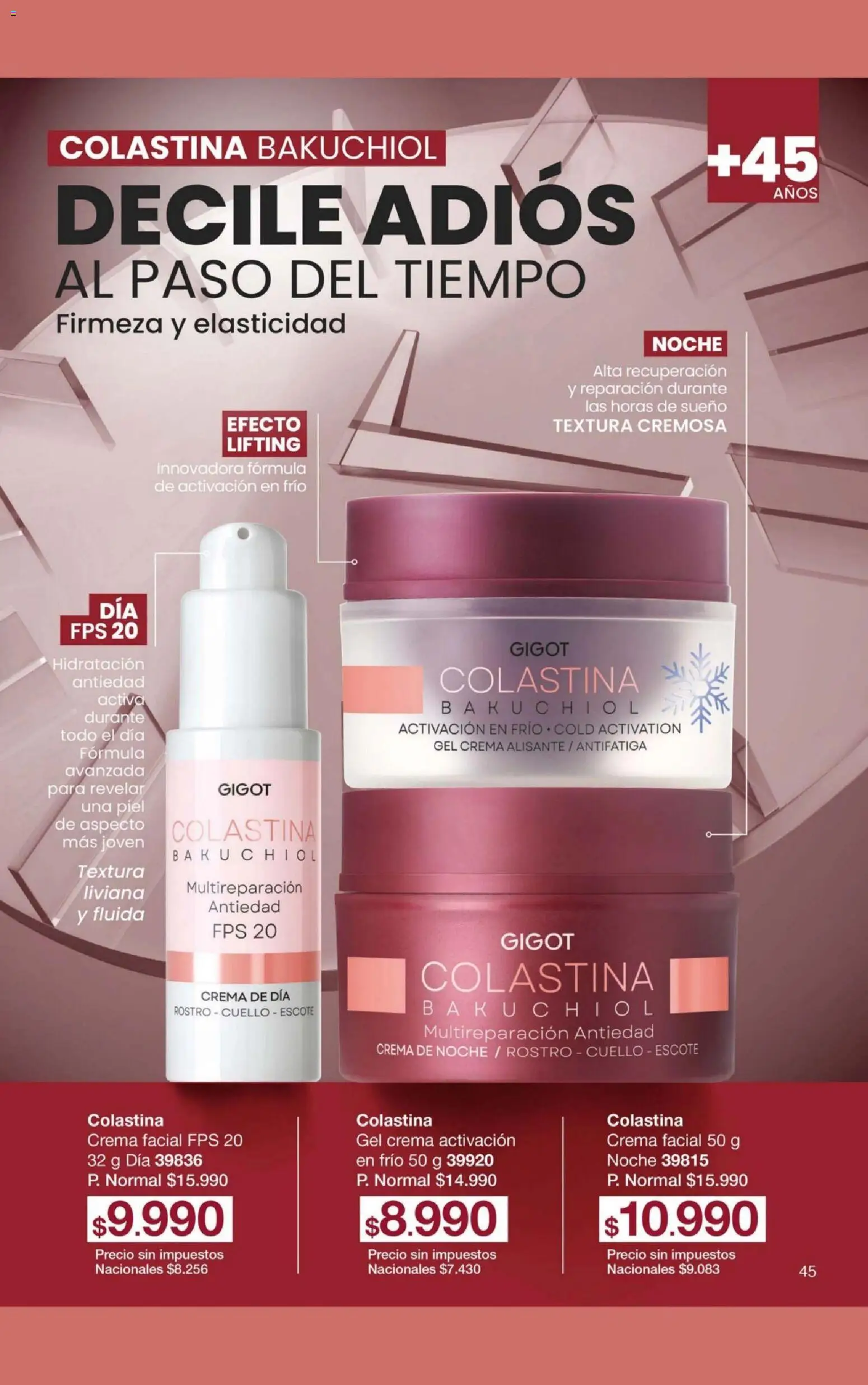 Gigot catálogo │ válido desde el 21/09/2026 | Página: 63 | Productos: Crema facial, Crema
