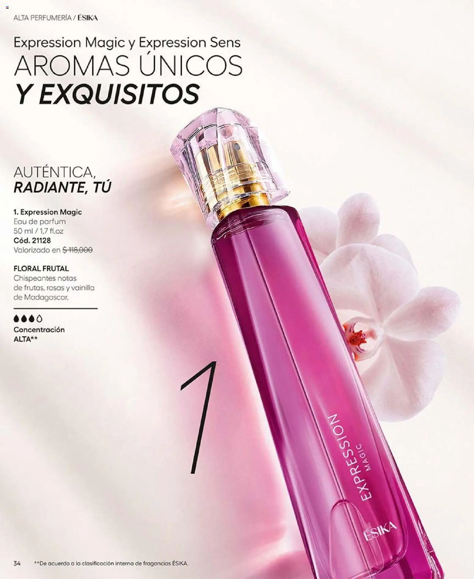 Ésika revista - valida desde el 30/10/2026 | Página: 34 | Productos: Vainilla