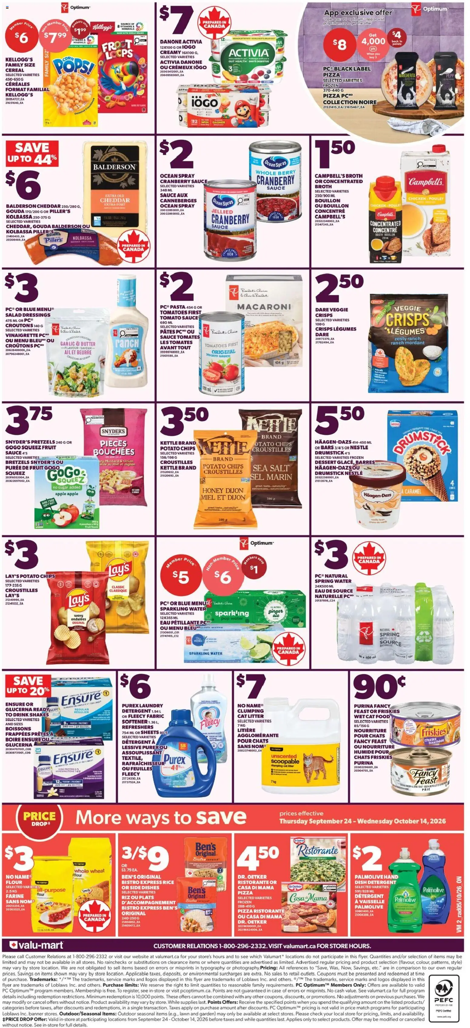 Valu Mart flyer valid from Oct 8, 2026 | Page: 2