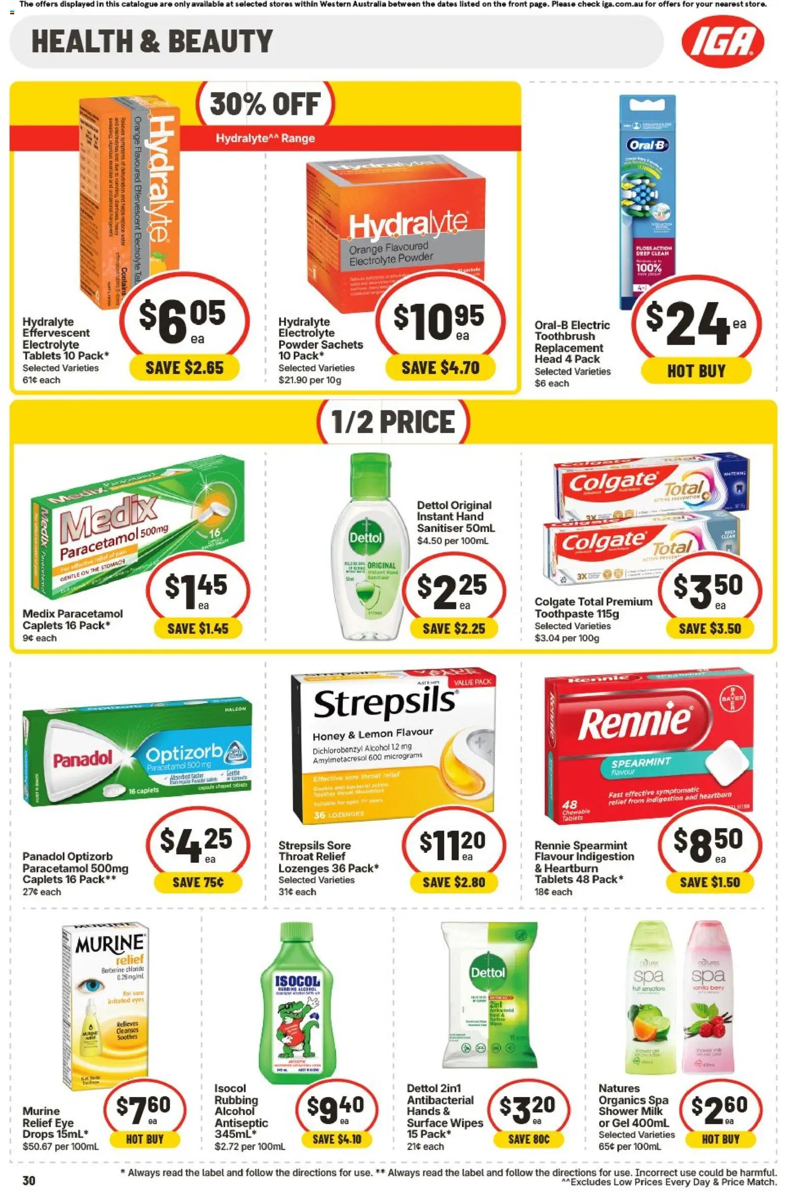IGA catalogue - valid from 02/09/2026 | Page: 31 | Products: Alcohol, Honey, Toothpaste, Lemon