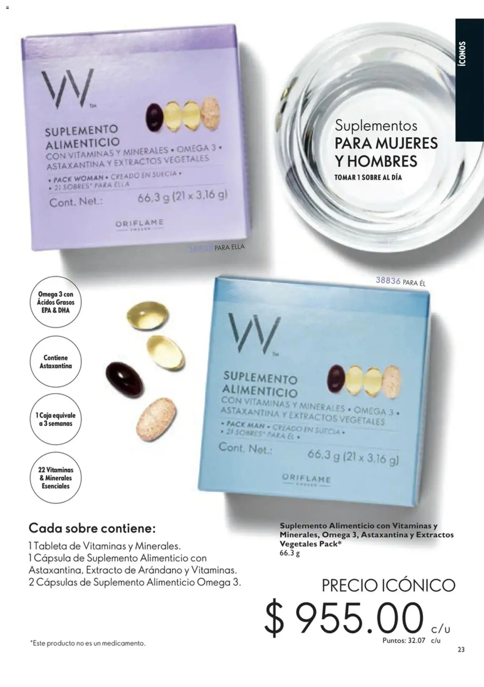 Nuevas ofertas de Oriflame válidas en toda la República Mexicana desde el 12/09/2026. ¡Encuentra las mejores ofertas en Oriflame campaña 13 2026! | Página: 23