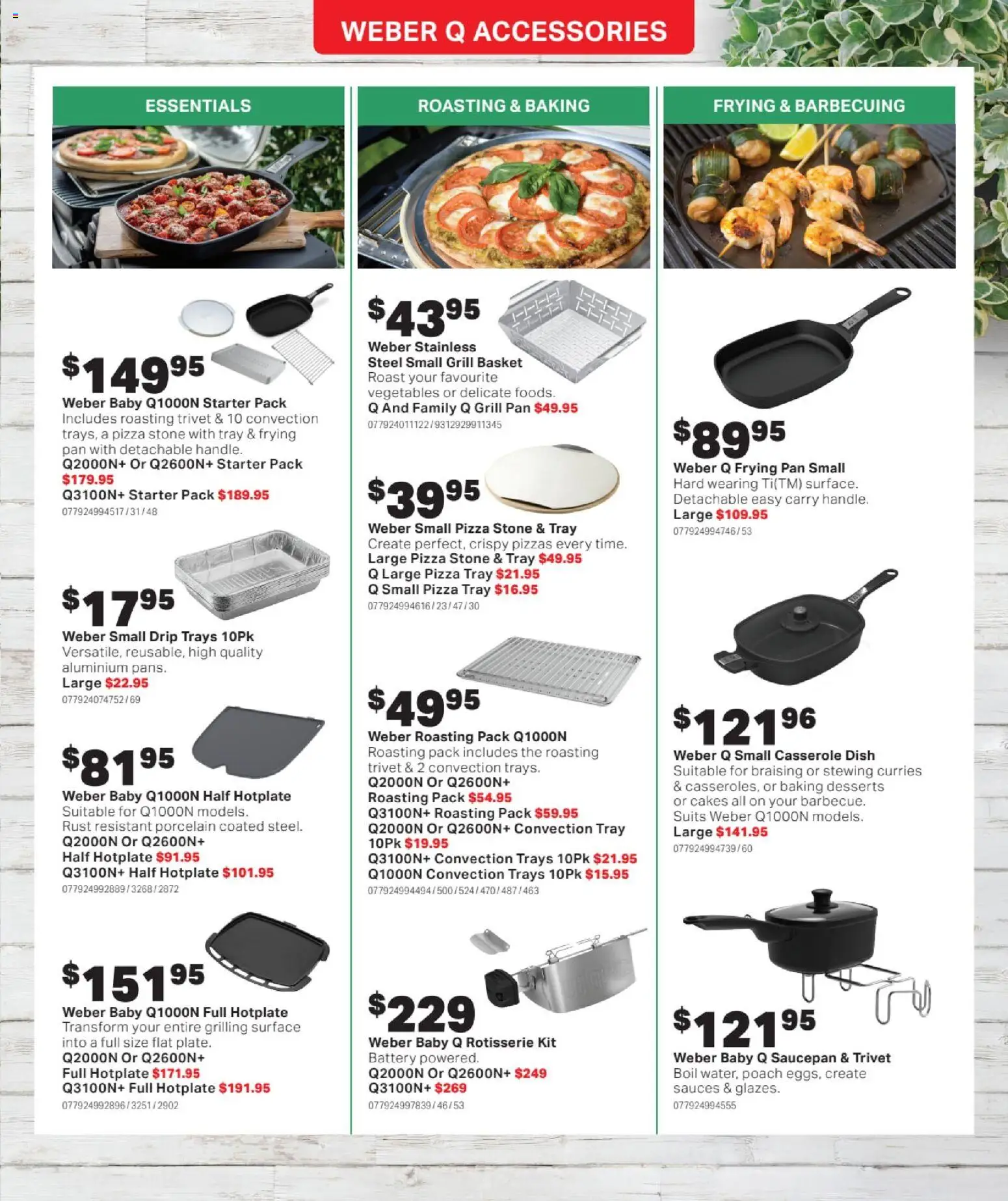 Mitre 10 catalogue - valid from 16/09/2026 | Page: 22 | Products: Pizza, Vegetables, Accessories, Grill