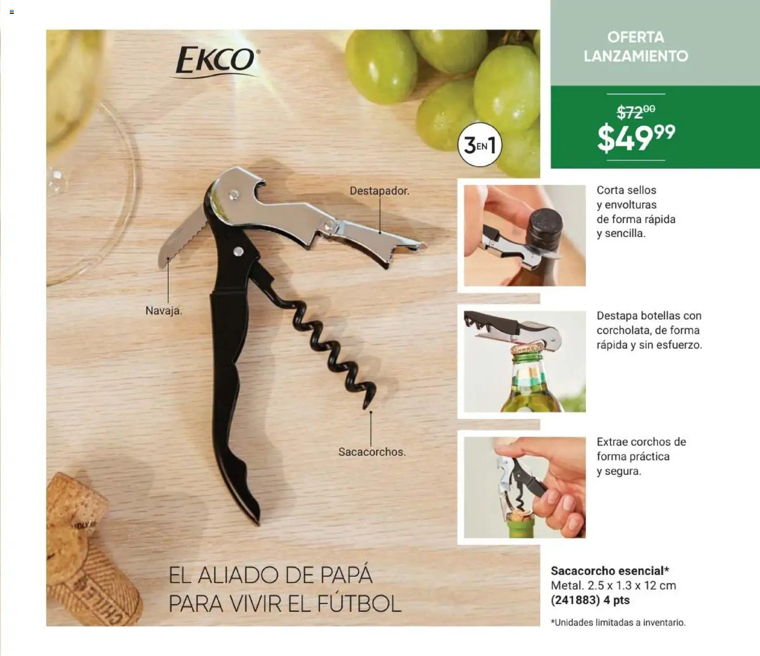 Nuevas ofertas de AVON válidas en toda la República Mexicana desde el 08.05.2026. ¡Encuentra las mejores ofertas en AVON Casa & Estilo 8 2026! | Página: 11 | Productos: Papa