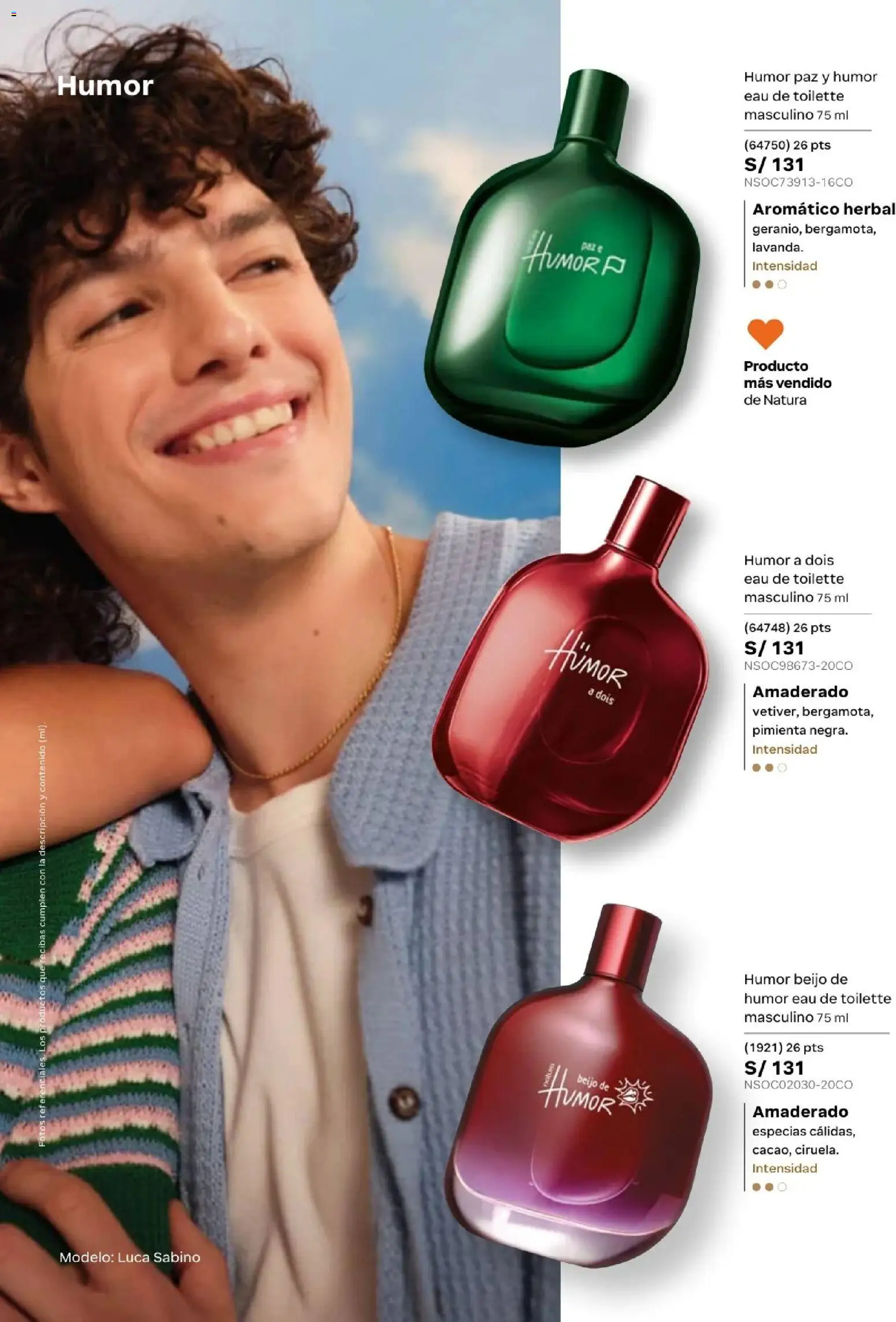 Catálogo Natura válido desde 31/03/2026 | Página: 60 | Productos: EAU de Toilette