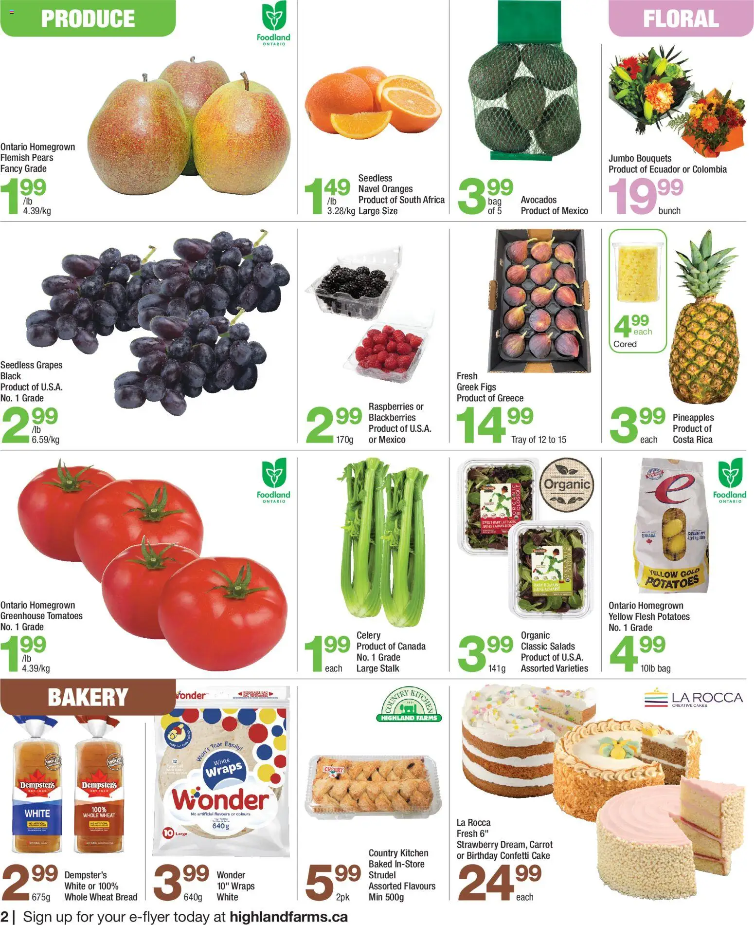 Highland Farms flyer valid from Oct 15, 2026 | Page: 2