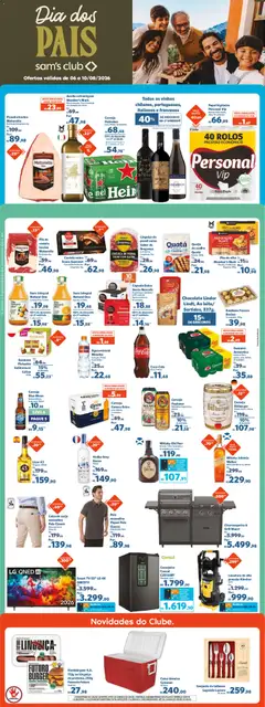 Sam's Club - Ofertas da semana - Pré-Visualização do folheto da loja Sam's Club, válido de 06/08/2026