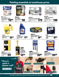 Preview of Bunnings D.I.Y. Made Easy - valid from 01/07/2026 | Page: 13 | Products: Painting, Soap, Sugar, Watch