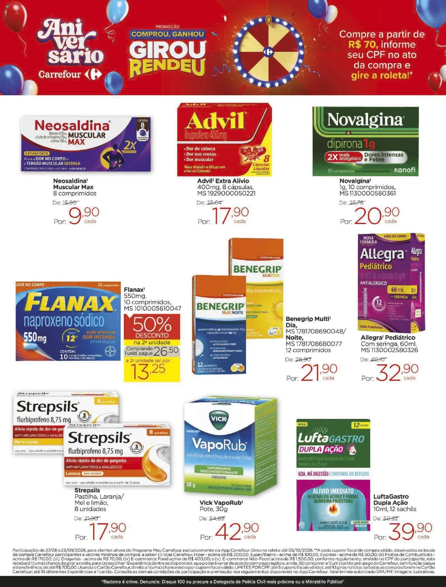 Carrefour Folheto - válido de 03/09/2026 | Página: 2 | Produtos: Cápsulas, Saquê, Mel, Açúcar