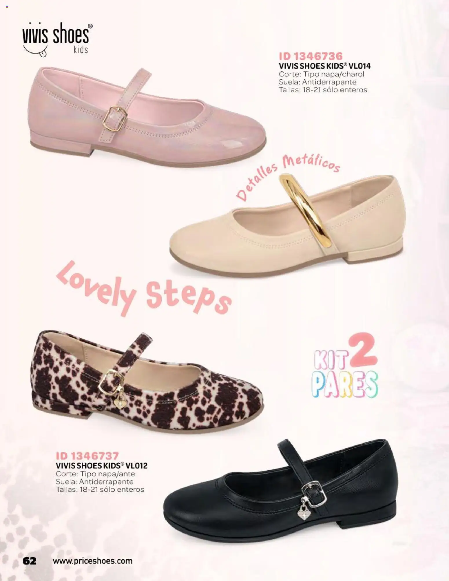 Nuevas ofertas de Price Shoes válidas en toda la República Mexicana desde el 21/10/2026. ¡Encuentra las mejores ofertas en Price Shoes catálogo Kids! | Página: 62
