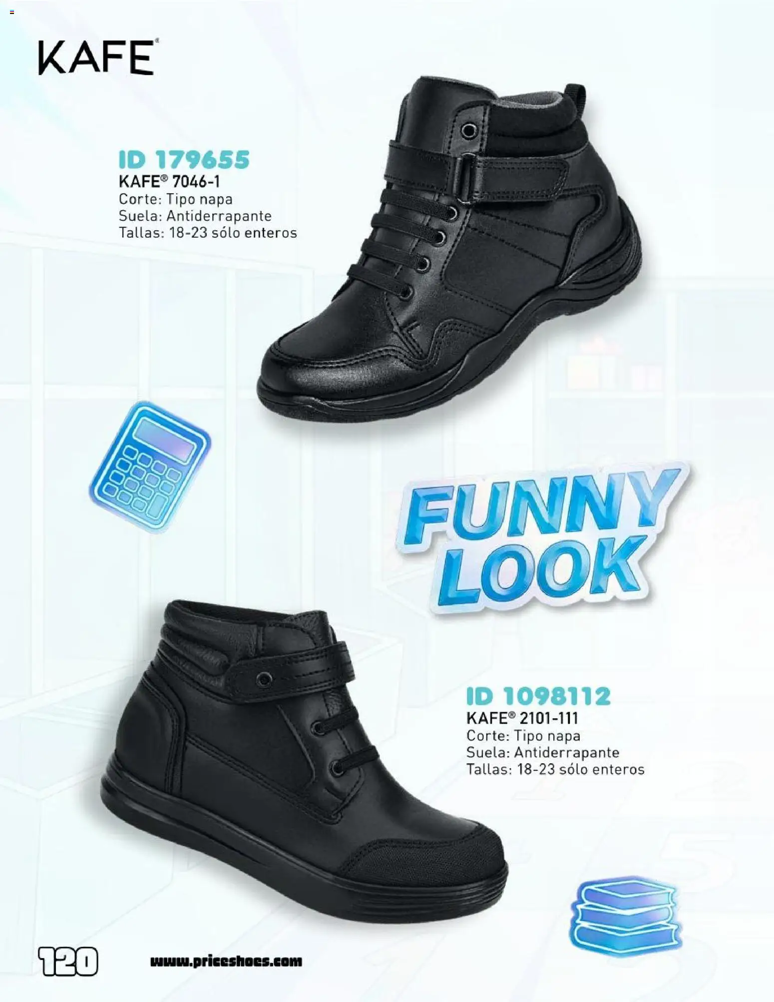 Nuevas ofertas de Price Shoes válidas en toda la República Mexicana desde el 12.06.2026. ¡Encuentra las mejores ofertas en Price Shoes catálogo Escolar! | Página: 120