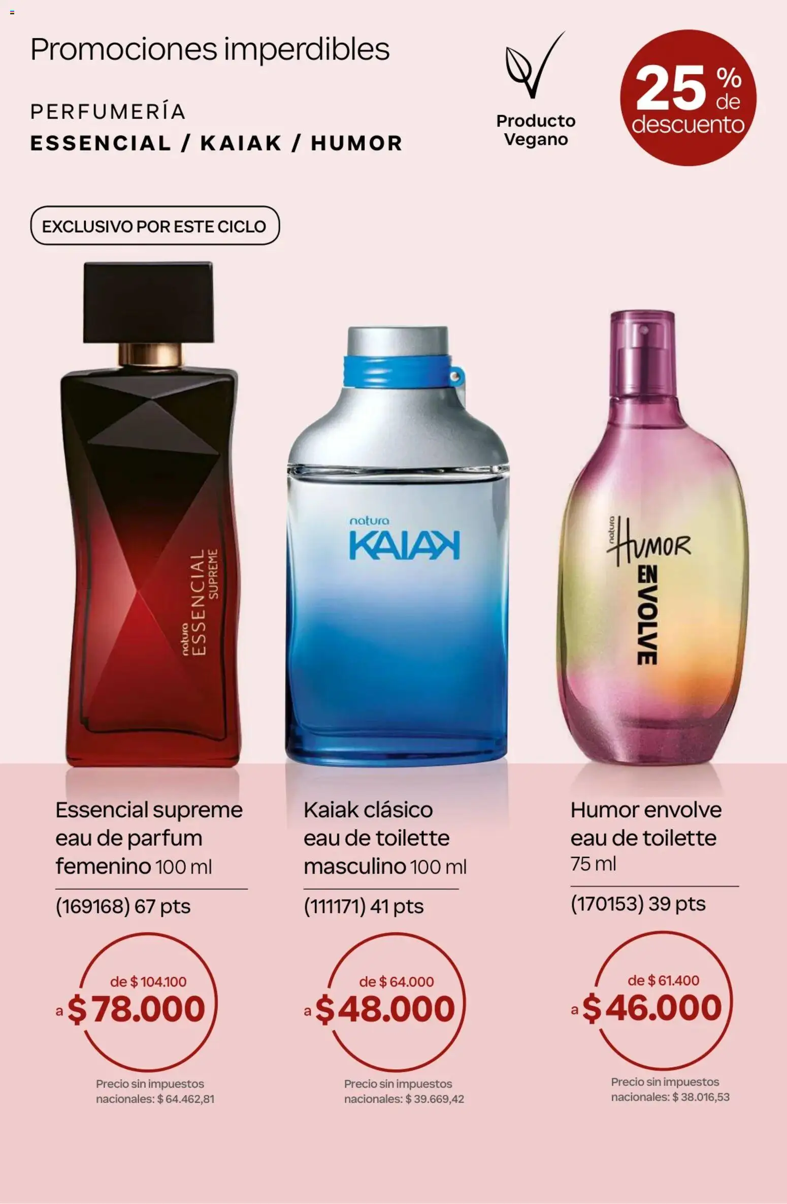 Catálogo Natura Ciclo 10 │ válido desde el 30/06/2026 | Página: 50 | Productos: Eau de toilette