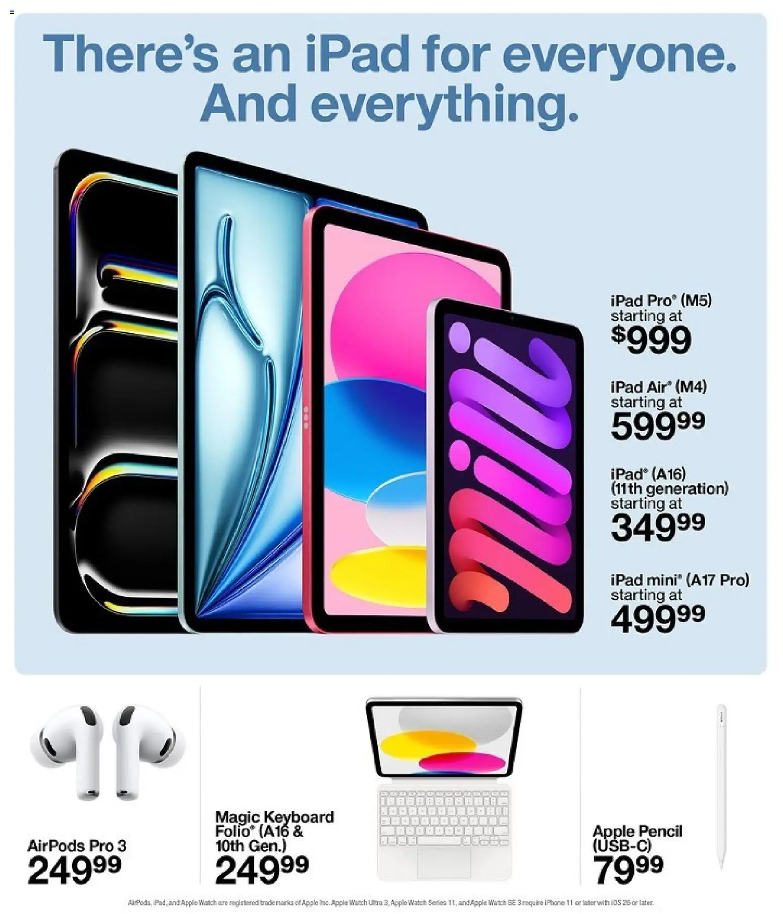 Target Weekly Ad - valid from 07/05/2026 | Page: 14 | Products: Pencil, Watch, Keyboard, Ipad