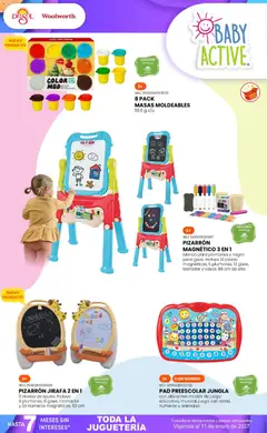 Vista previa de Del Sol y Woolworth catálogo El Castillo del Juguete, nuevo folleto de la tienda, válido en México a partir del 01/10/2026 | Página: 18 | Productos: Pizarrón, Juego