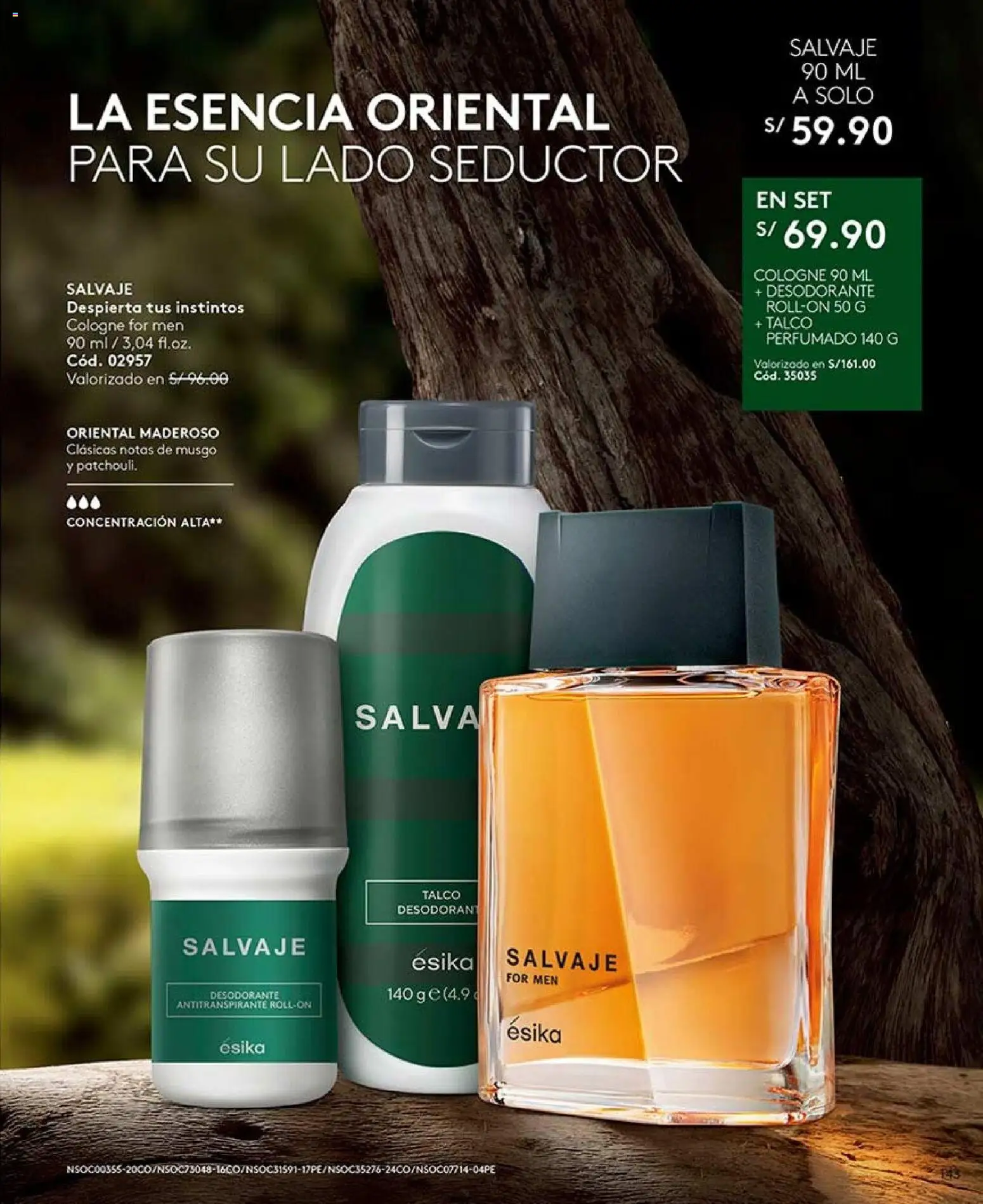 Catálogo Ésika válido desde 22/08/2026 | Página: 143 | Productos: Desodorante, Antitranspirante