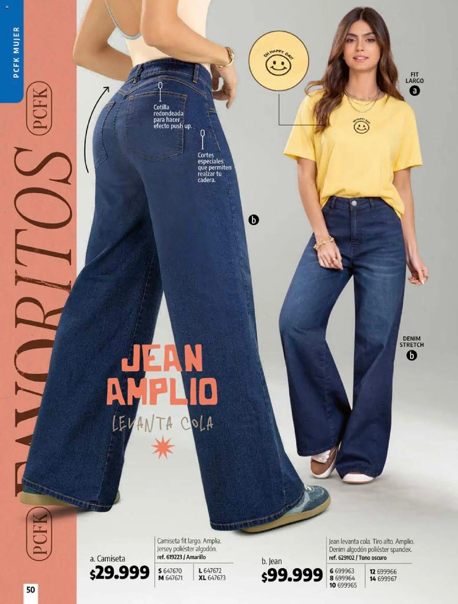 Pacifika revista - valida desde el 18/10/2026 | Página: 50 | Productos: Algodón, Jean, Camiseta