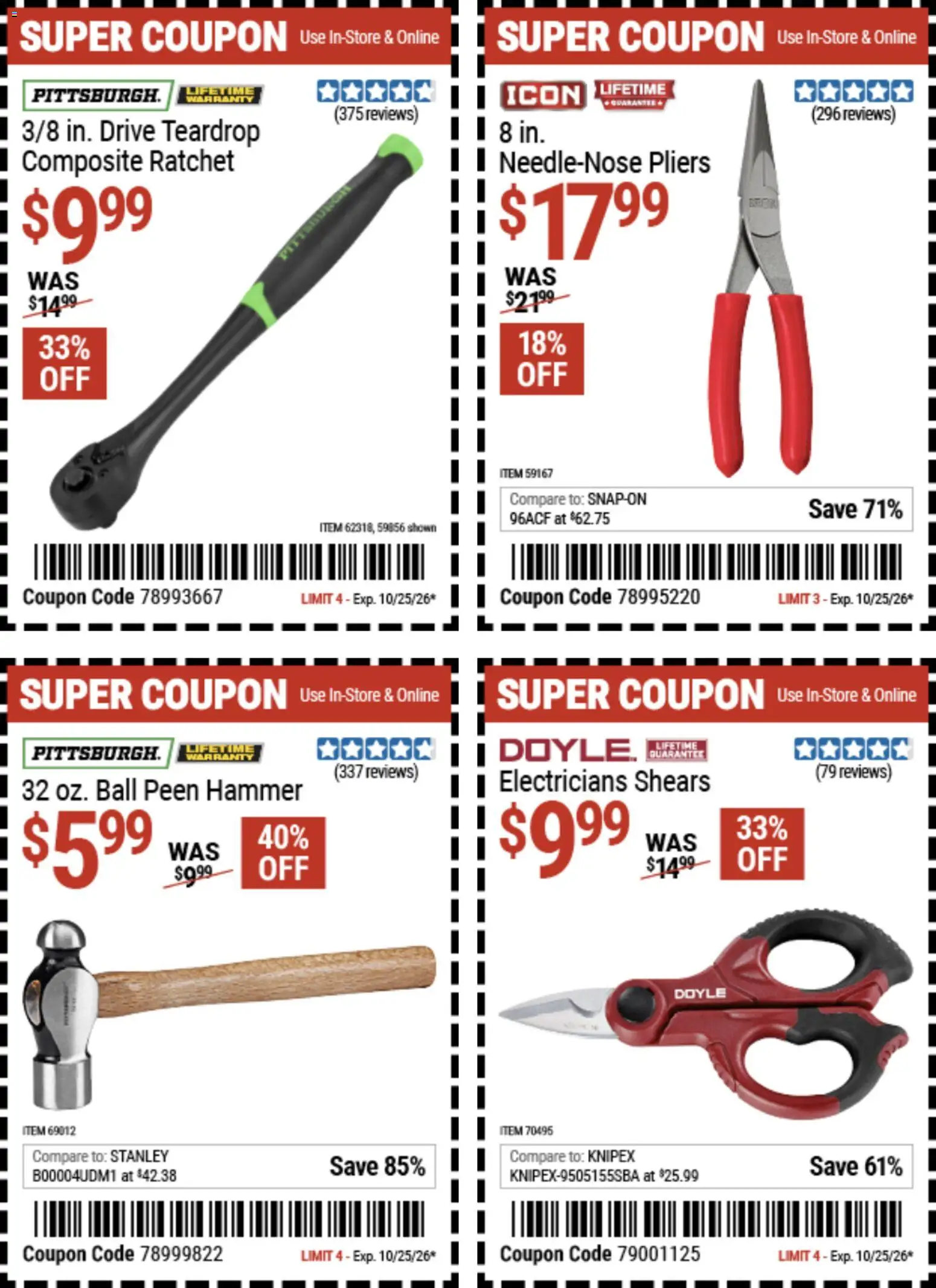 Harbor Freight Weekly Ad - valid from 10/12/2026 | Page: 6