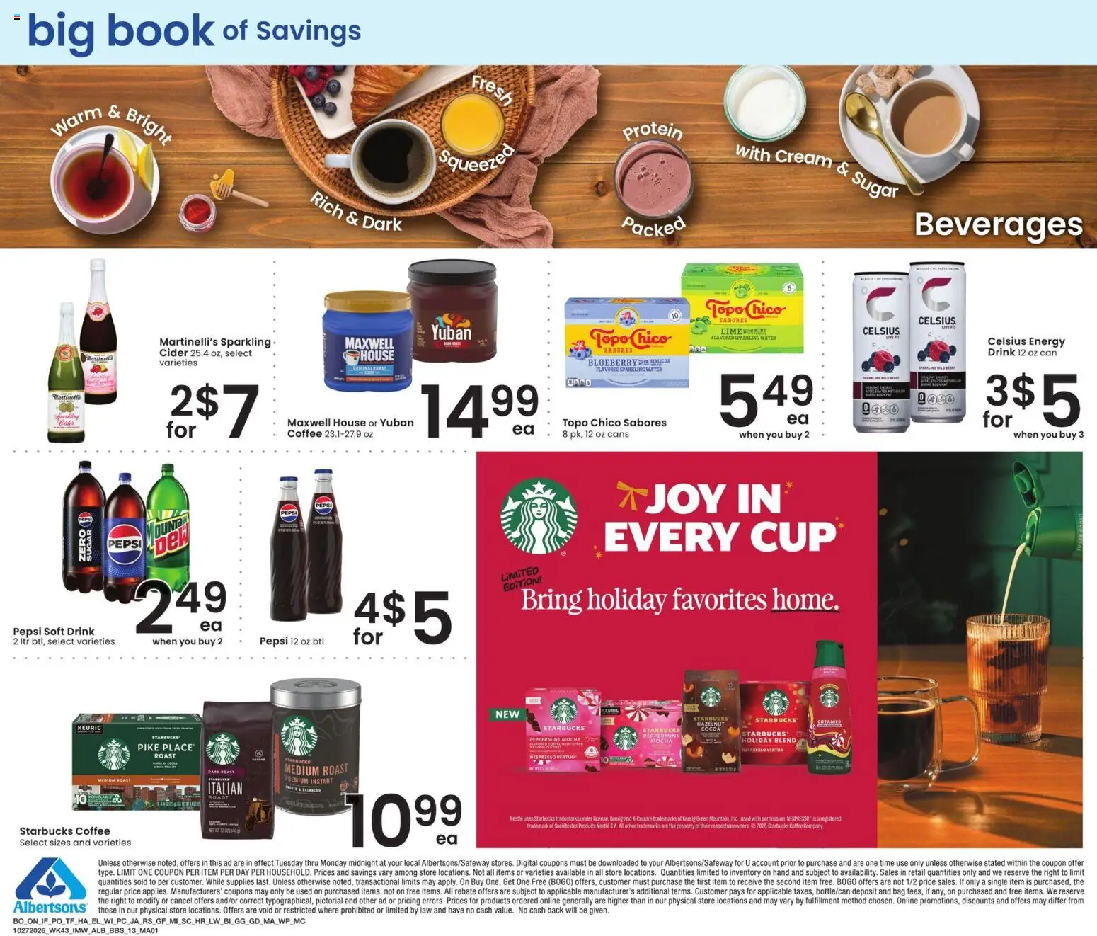 Albertsons Big Book of Savings - valid from 10/27/2026 | Page: 13