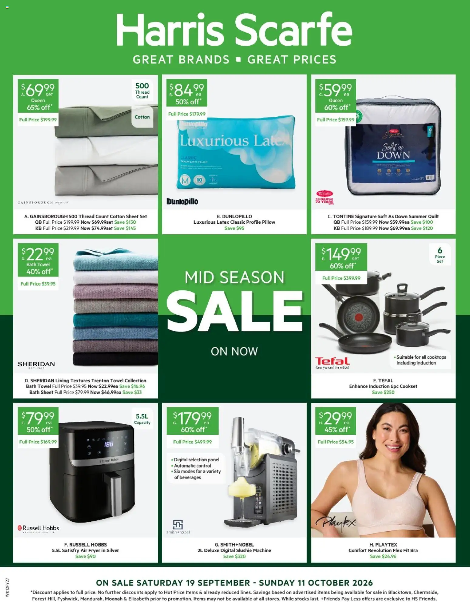 Harris Scarfe catalogue - valid from 18/09/2026 | Page: 1