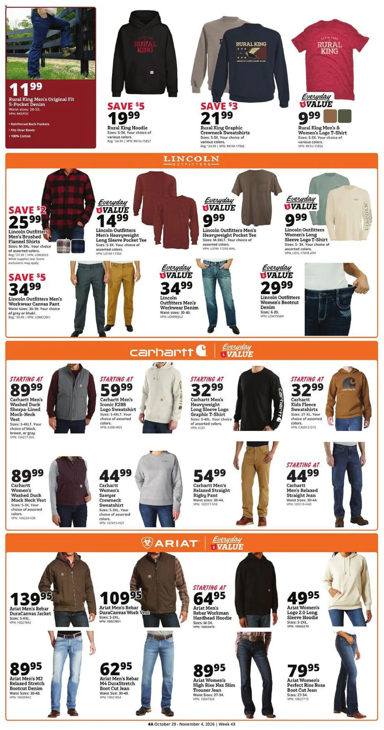 Rural King Weekly Ad - valid from 10/29/2026 | Page: 4