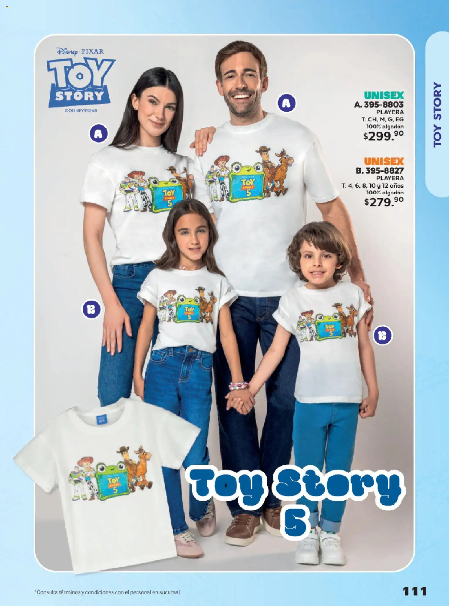 Nuevas ofertas de Andrea válidas en toda la República Mexicana desde el 24.05.2026. ¡Encuentra las mejores ofertas en Andrea catálogo Lo más divertindo en ropa! | Página: 111 | Productos: Algodón, Playera