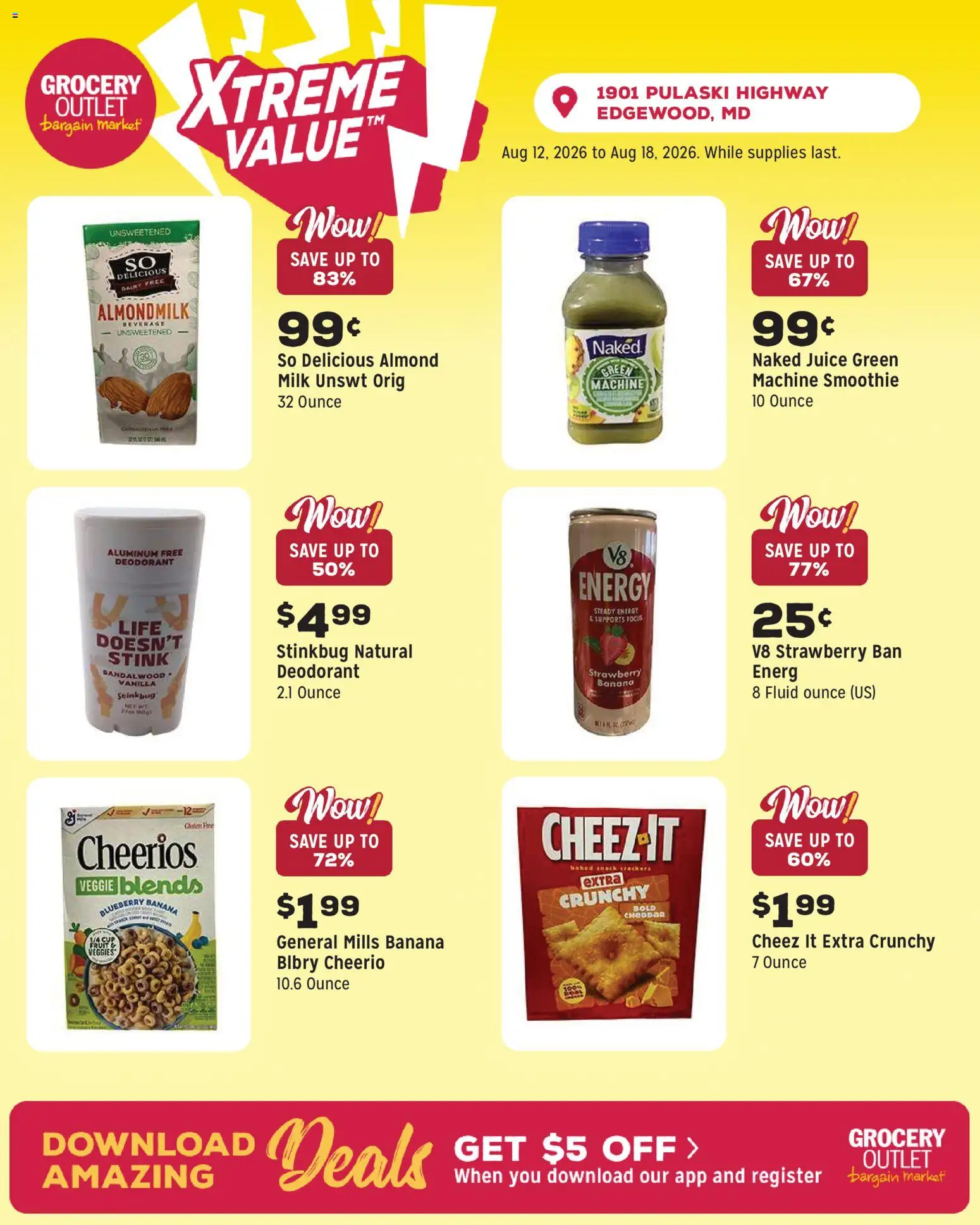 Grocery Outlet Weekly Ad - valid from 08/12/2026 | Page: 2