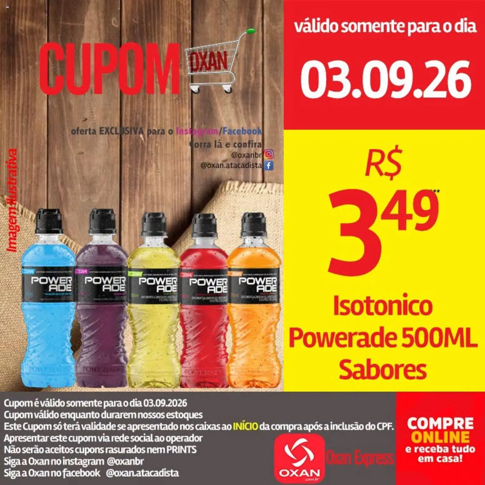 Oxan Atacadista Folheto - válido de 03/09/2026 | Página: 12 | Produtos: Isotônico