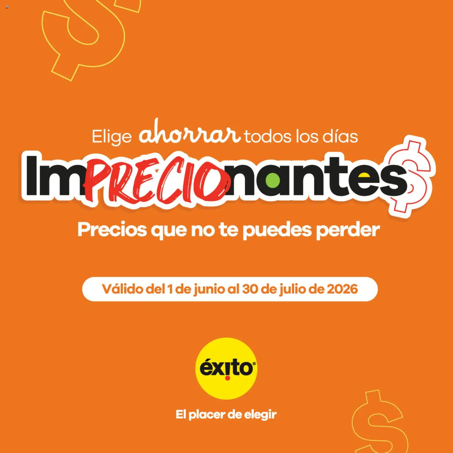 Éxito revista - valida desde el 01.06.2026 | Página: 1