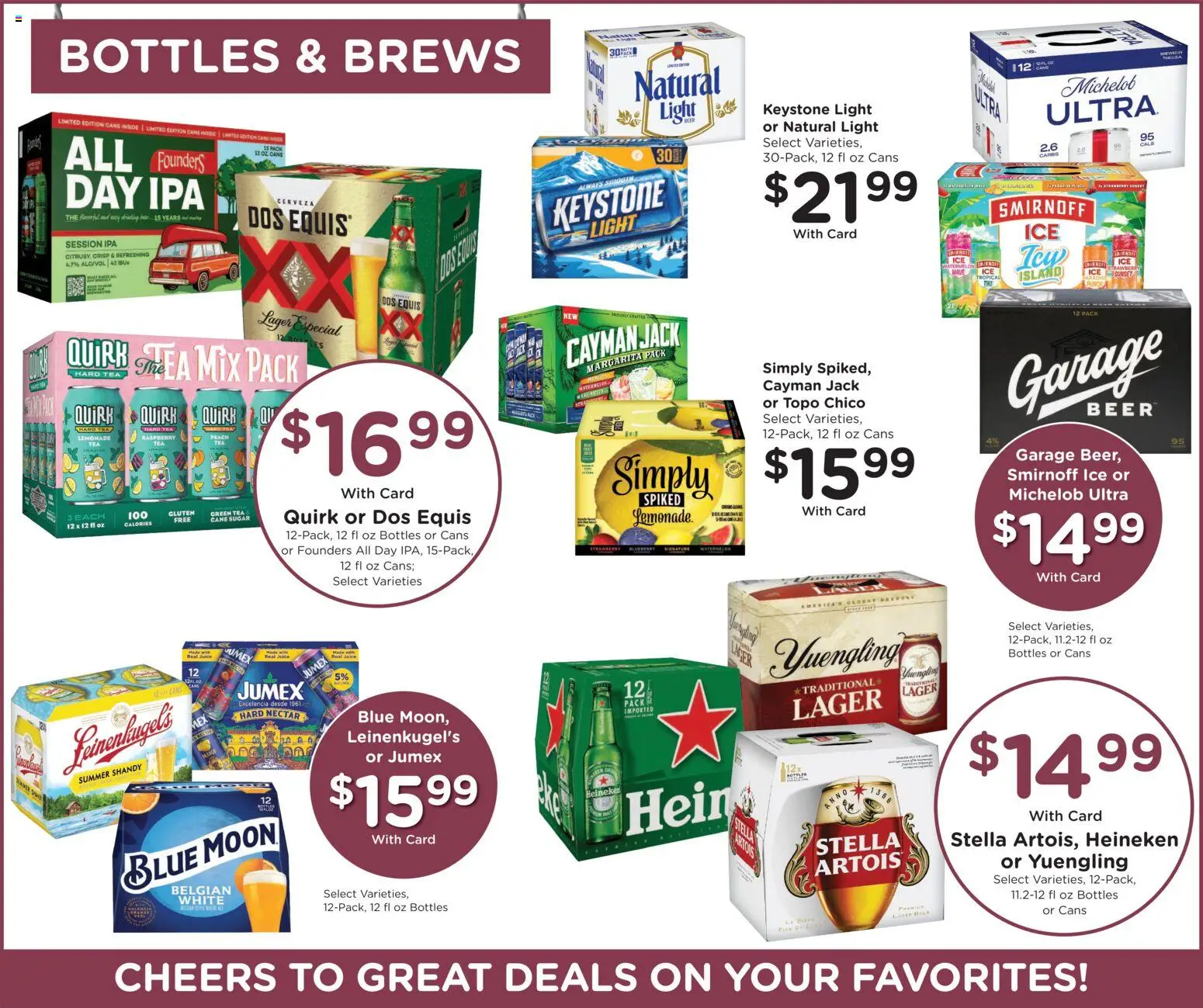 Dillons Weekly Ad - valid from 07/22/2026 | Page: 12 | Products: Juice, Beer, Watermelon, Raspberry
