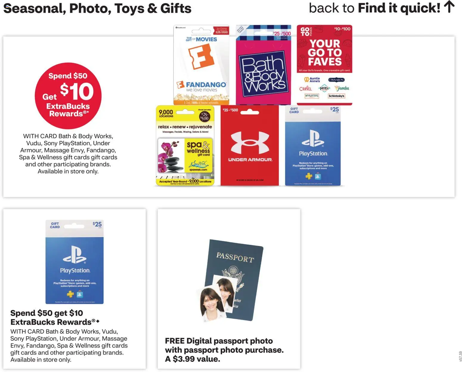 CVS Pharmacy Weekly Ad - WA - valid from 31.05.2026 | Page: 19 | Products: Bath, Playstation