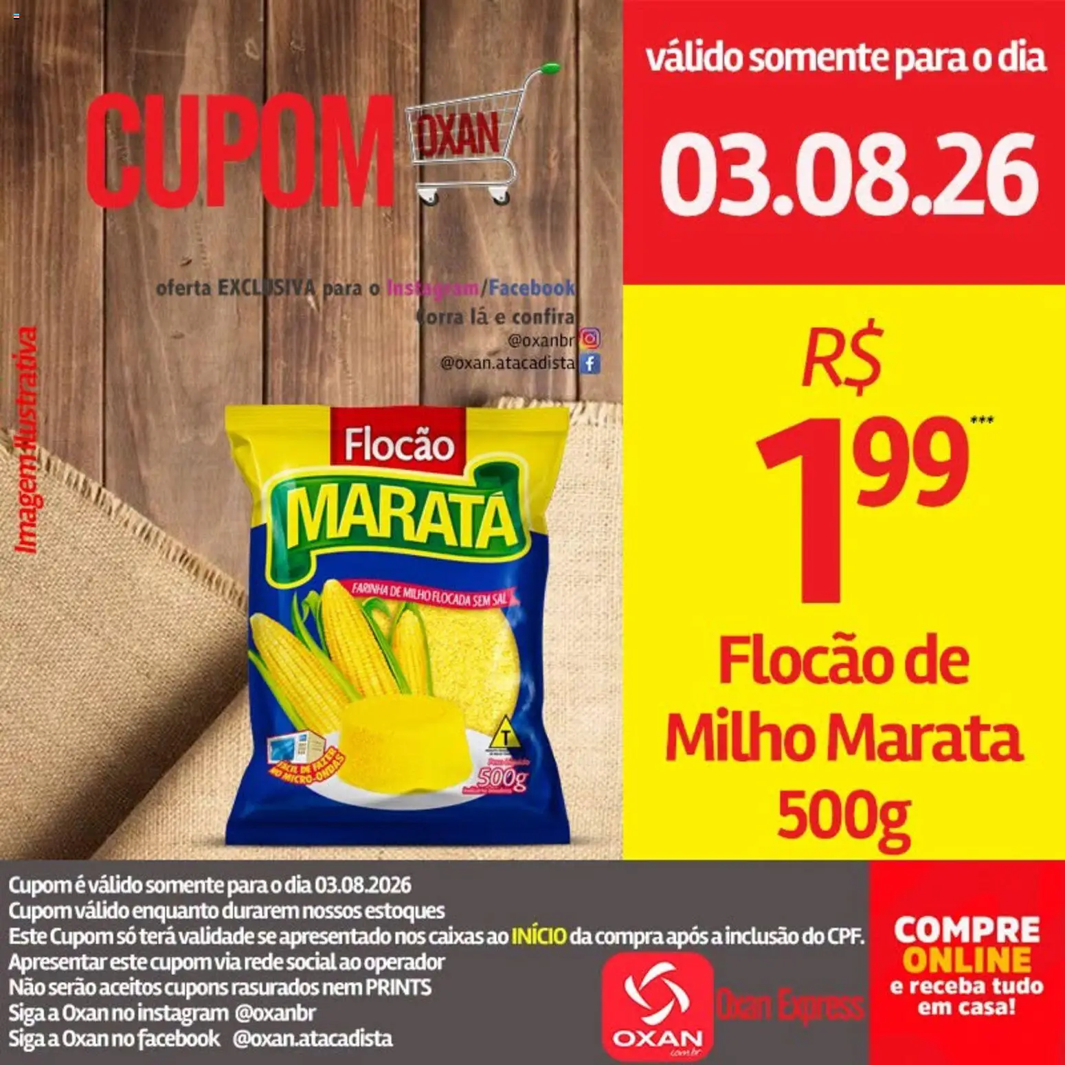 Oxan Atacadista Folheto - válido de 03/08/2026 | Página: 12 | Produtos: Microondas, Sal