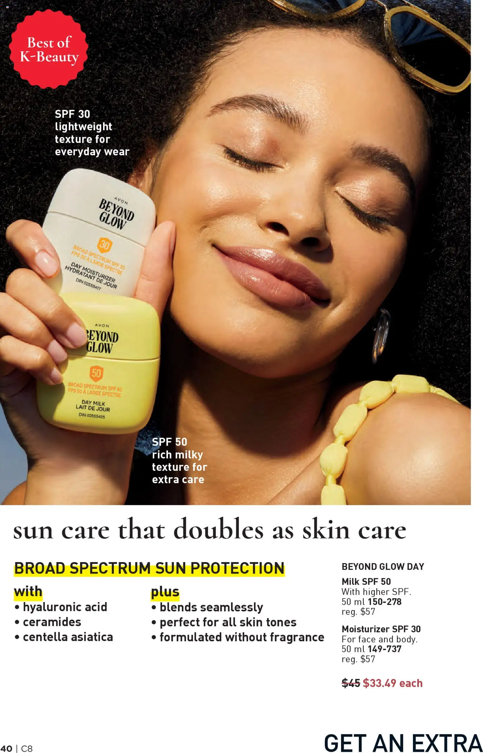 Avon flyer valid from 09.04.2026 | Page: 40 | Products: Fragrance, Milk