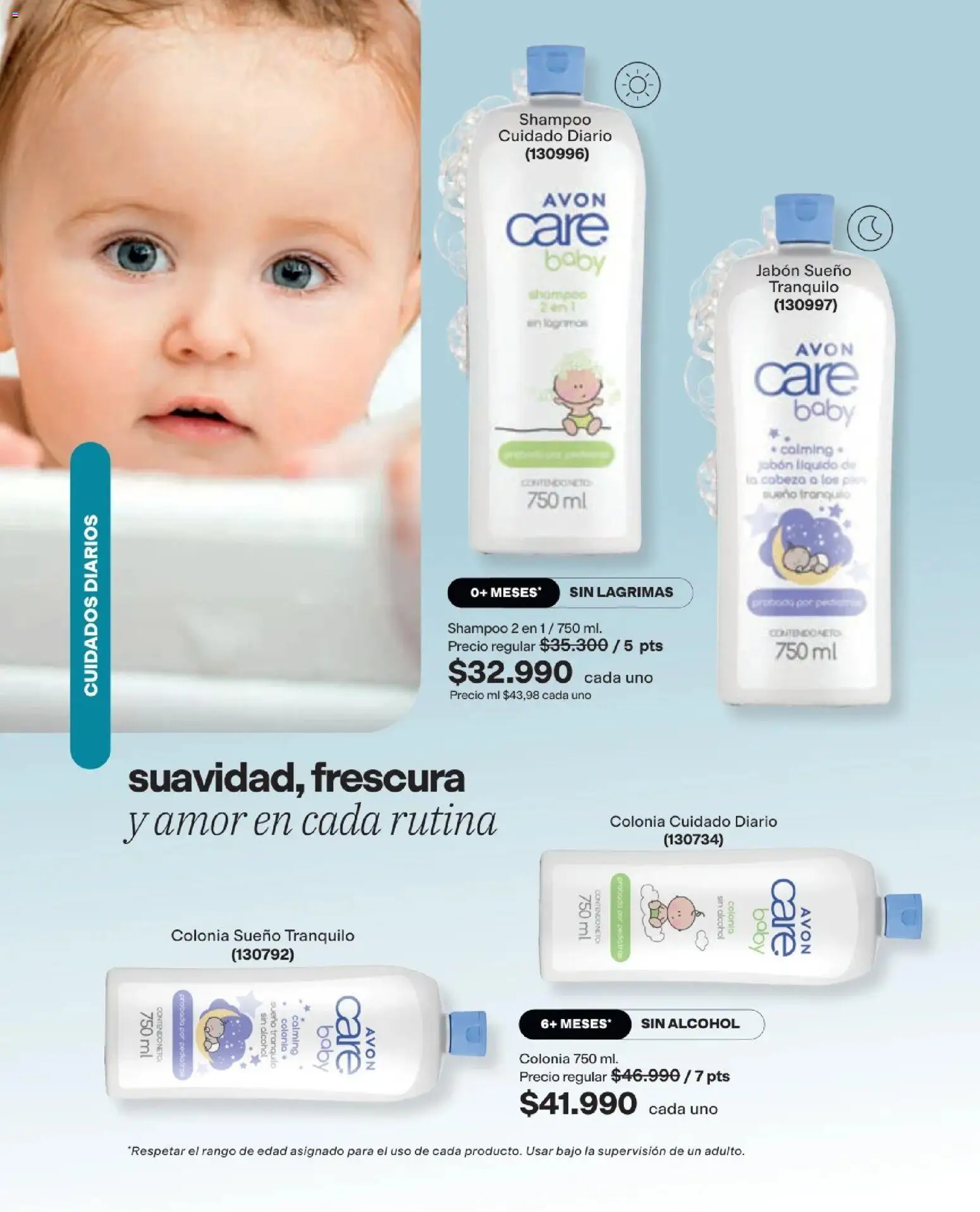 Avon revista - valida desde el 19/09/2026 | Página: 133 | Productos: Bajo, Jabón líquido, Jabón, Alcohol