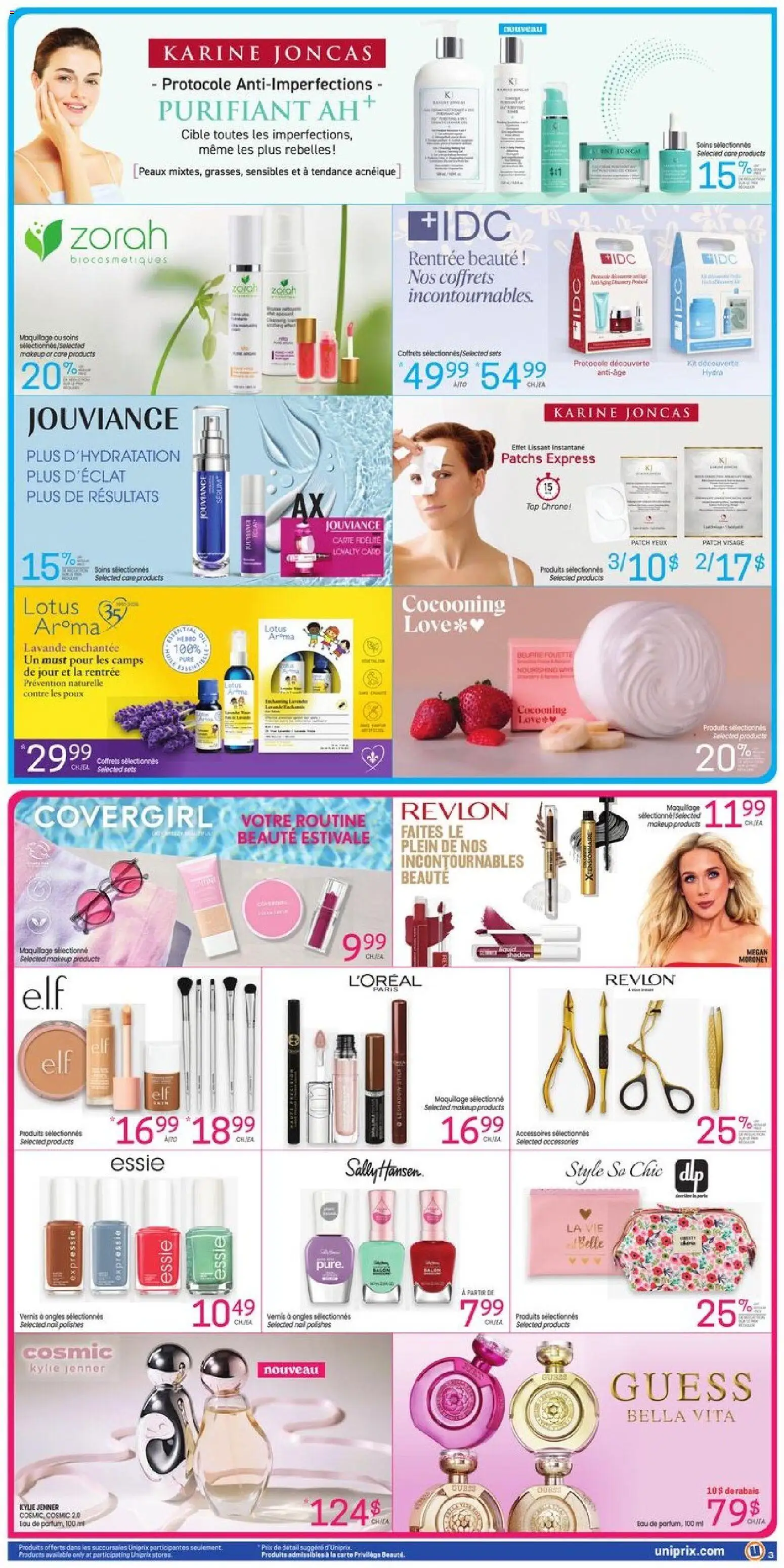 Uniprix flyer valid from Aug 13, 2026 | Page: 4 | Products: Lotus