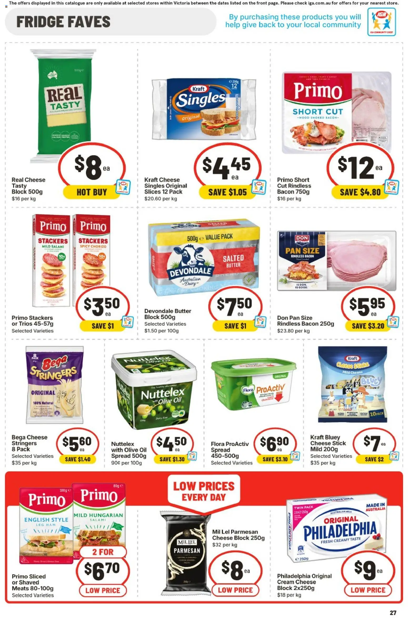 Ritchies catalogue - valid from 11.03.2026 | Page: 26 | Products: Bacon, Butter, Cheese, Salami