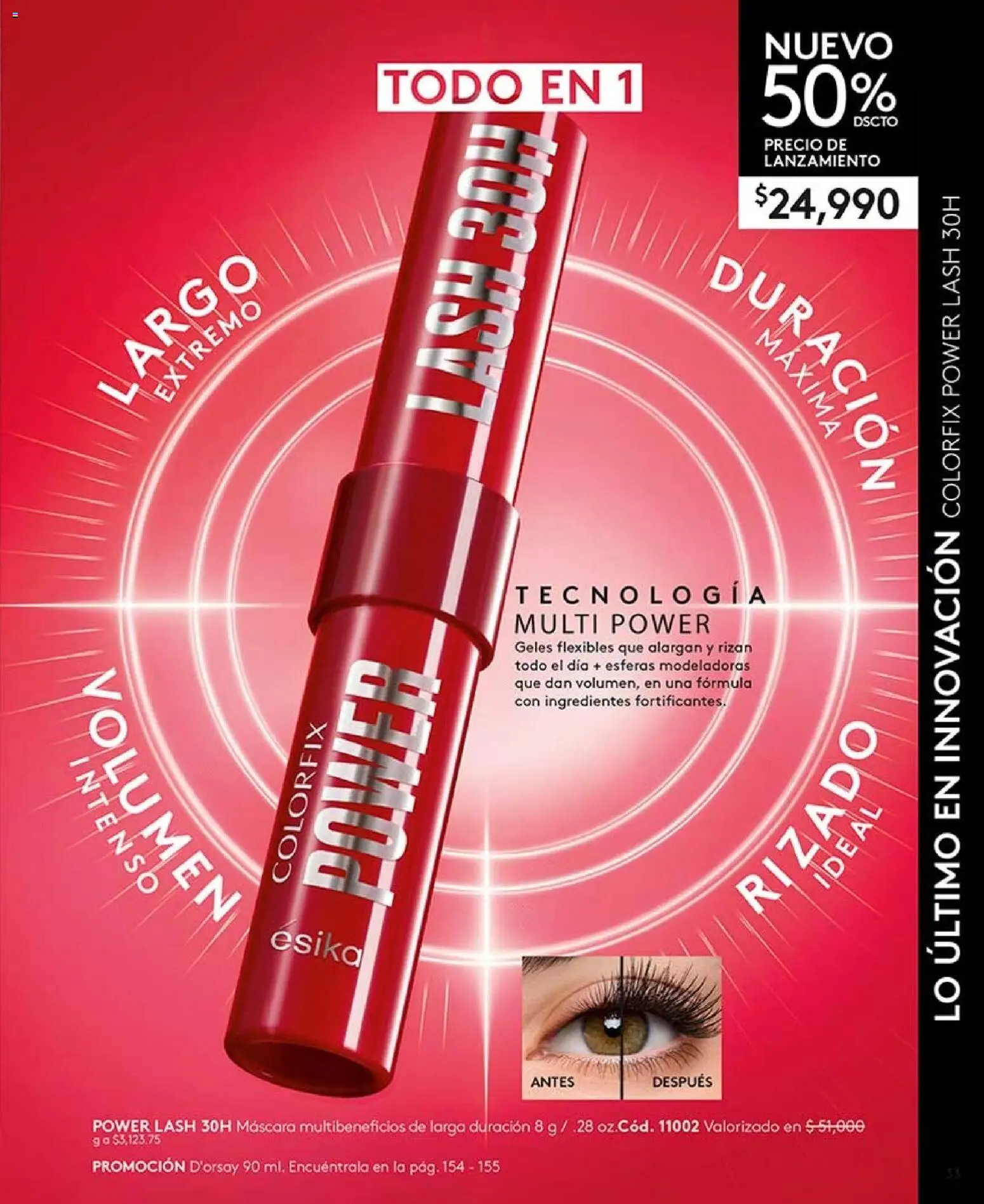 Ésika revista - valida desde el 07/08/2026 | Página: 33 | Productos: Ingredientes, Máscara