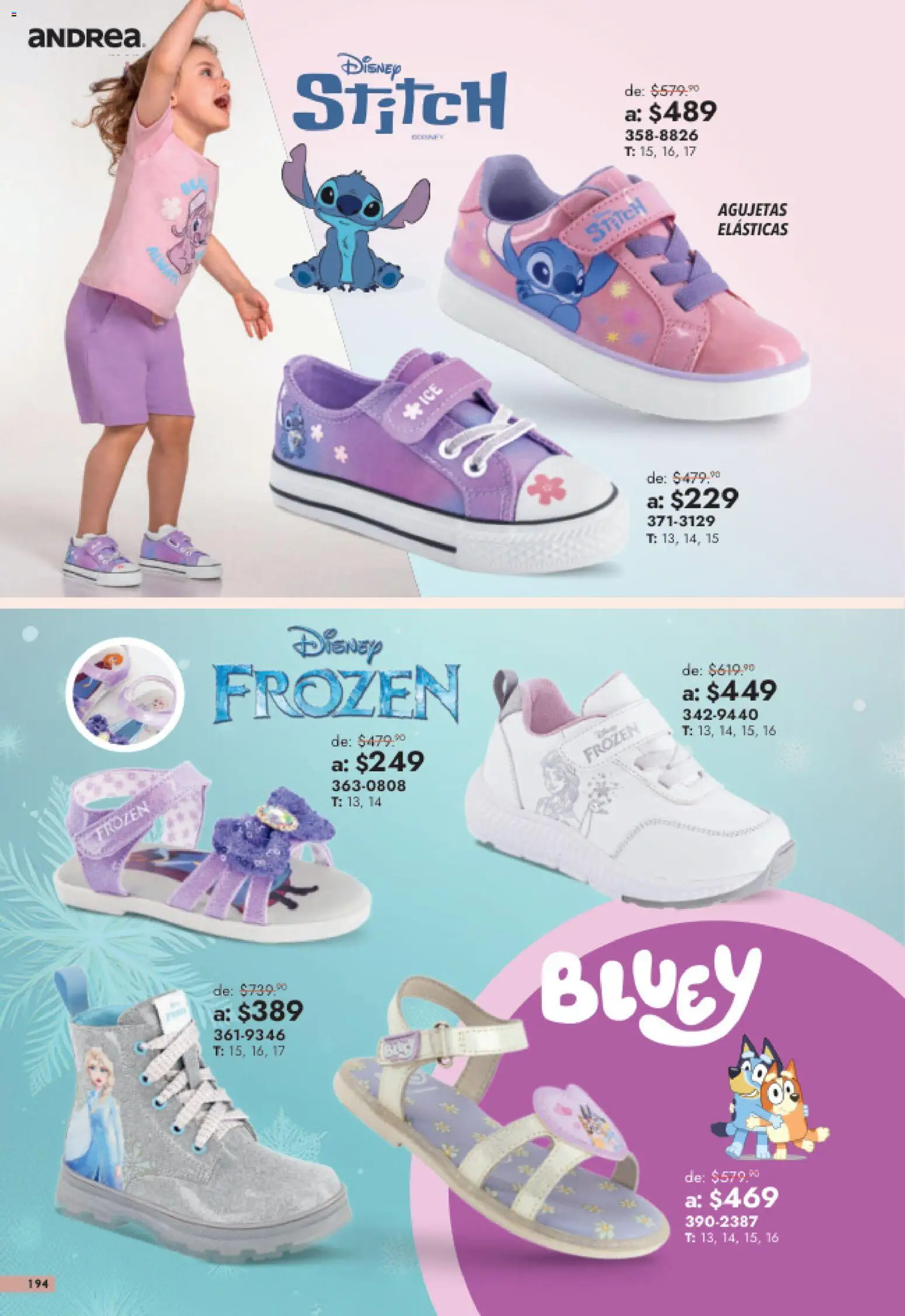 Nuevas ofertas de Andrea válidas en toda la República Mexicana desde el 26/07/2026. ¡Encuentra las mejores ofertas en Andrea catálogo Outlet! | Página: 194