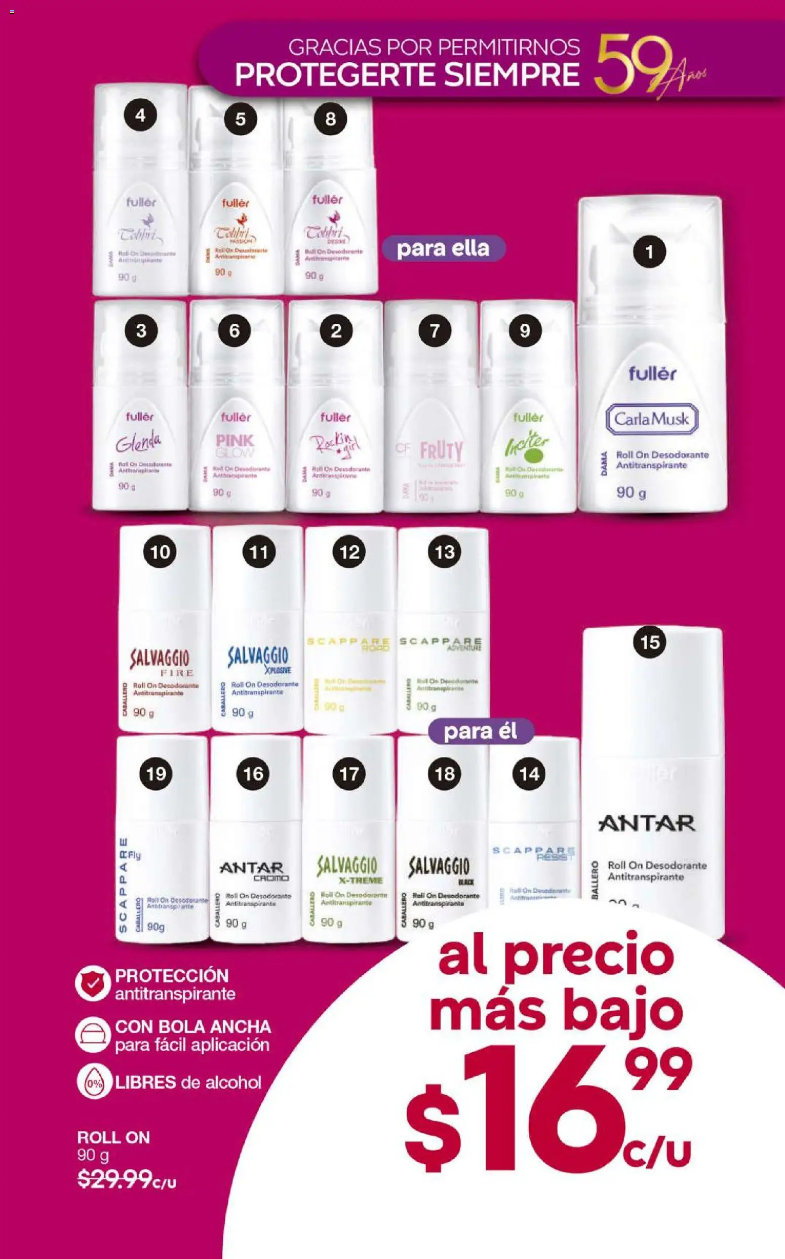 Nuevas ofertas de Fuller válidas en toda la República Mexicana desde el 30/09/2026. ¡Encuentra las mejores ofertas en Fuller campaña 13 2026! | Página: 2