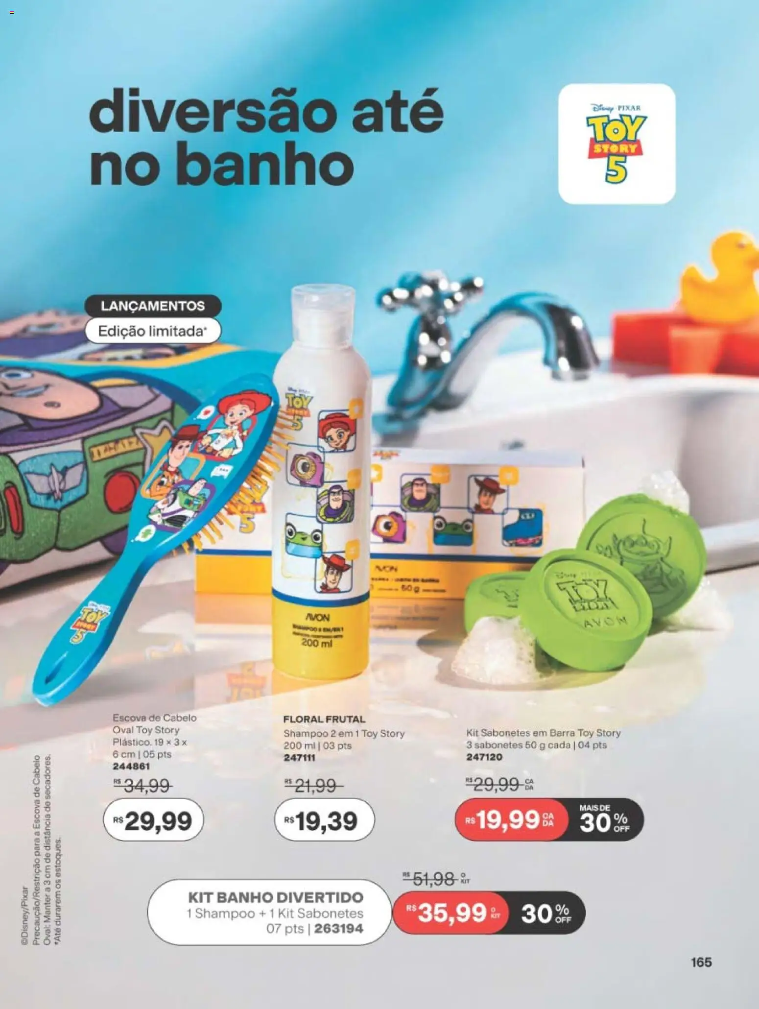 Avon Folheto - válido de 29/06/2026 | Página: 165 | Produtos: Shampoo, Escova, Escova de cabelo