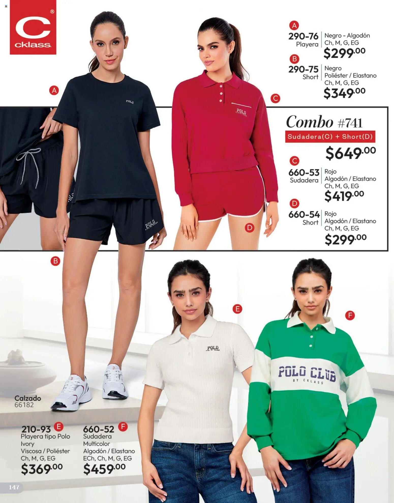 Nuevas ofertas de Cklass válidas en toda la República Mexicana desde el 11/09/2026. ¡Encuentra las mejores ofertas en Cklass catálogo Invierno! | Página: 148 | Productos: Algodón, Sudadera, Playera, Short