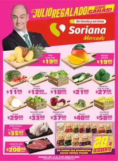 Vista previa de Soriana Fin de Semana Mercado: Son y Sin, nuevo folleto de la tienda, válido en México a partir del 12.06.2026