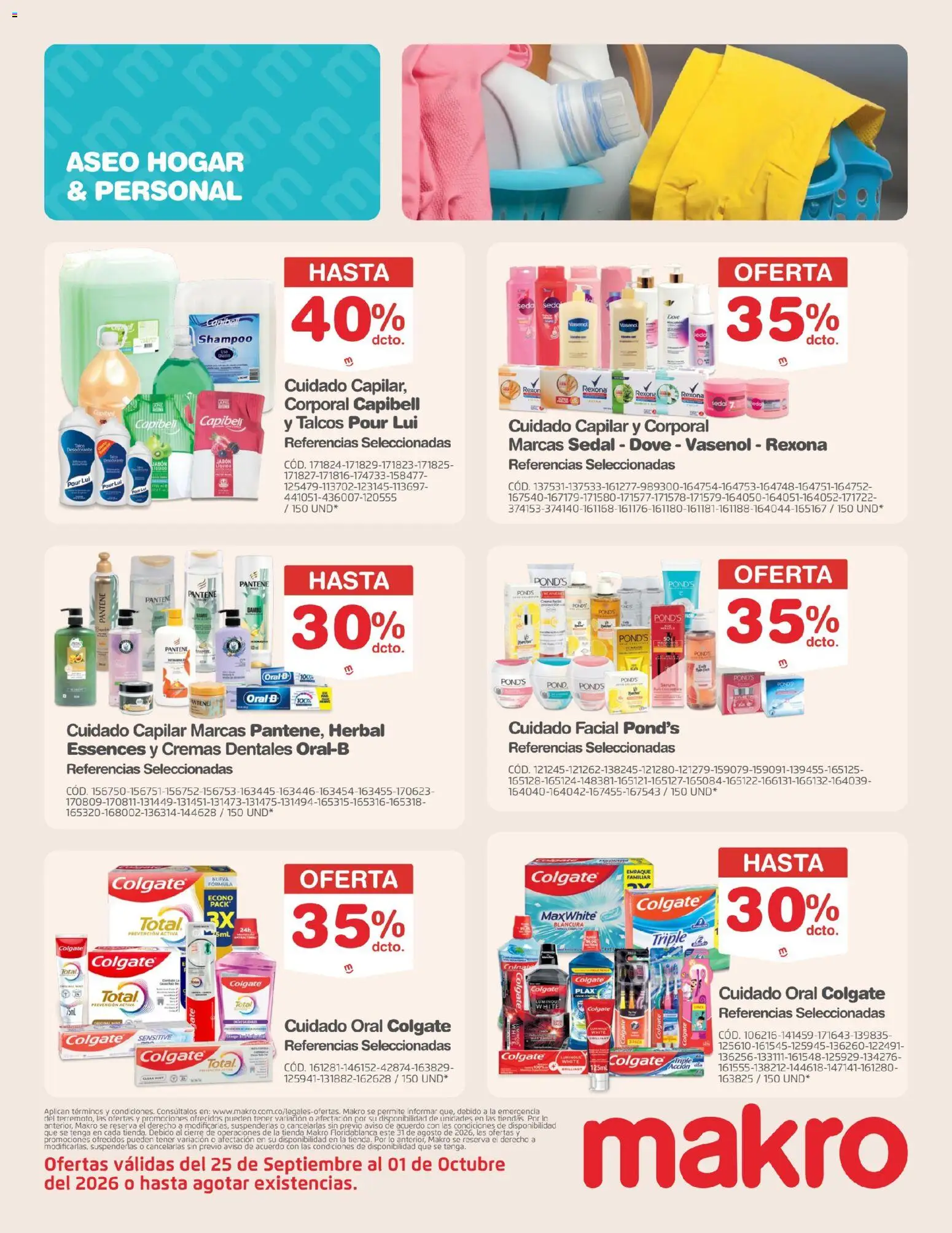 Makro revista - valida desde el 25/09/2026 | Página: 23