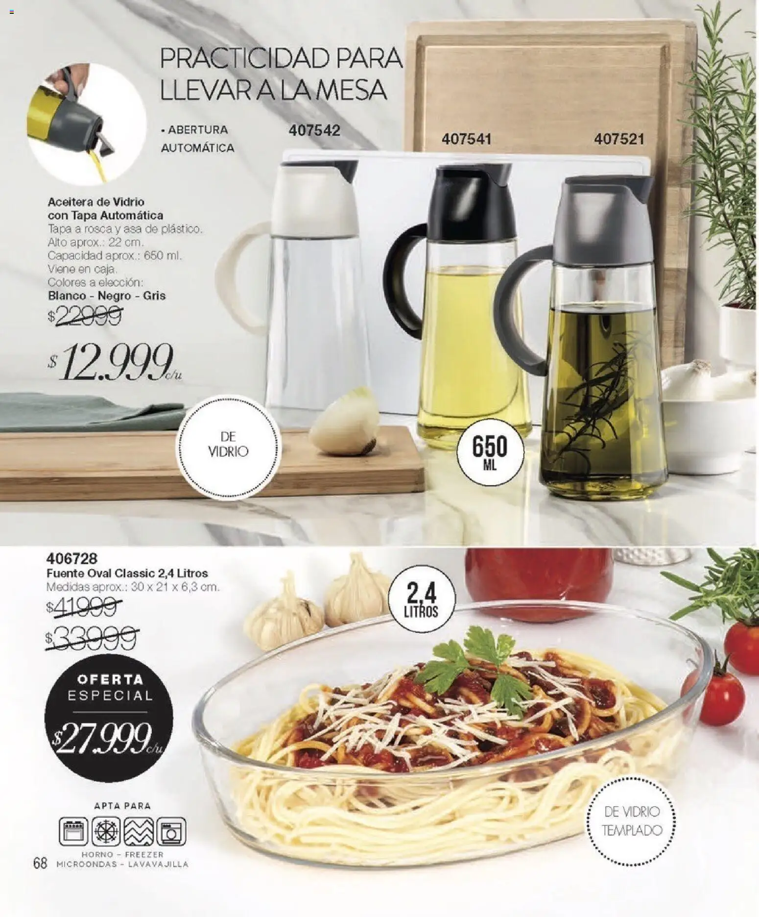 Violetta - Violetta Cosméticos │ válido desde el 30/03/2026 | Página: 68 | Productos: Horno, Mesa, Caja, Fuente