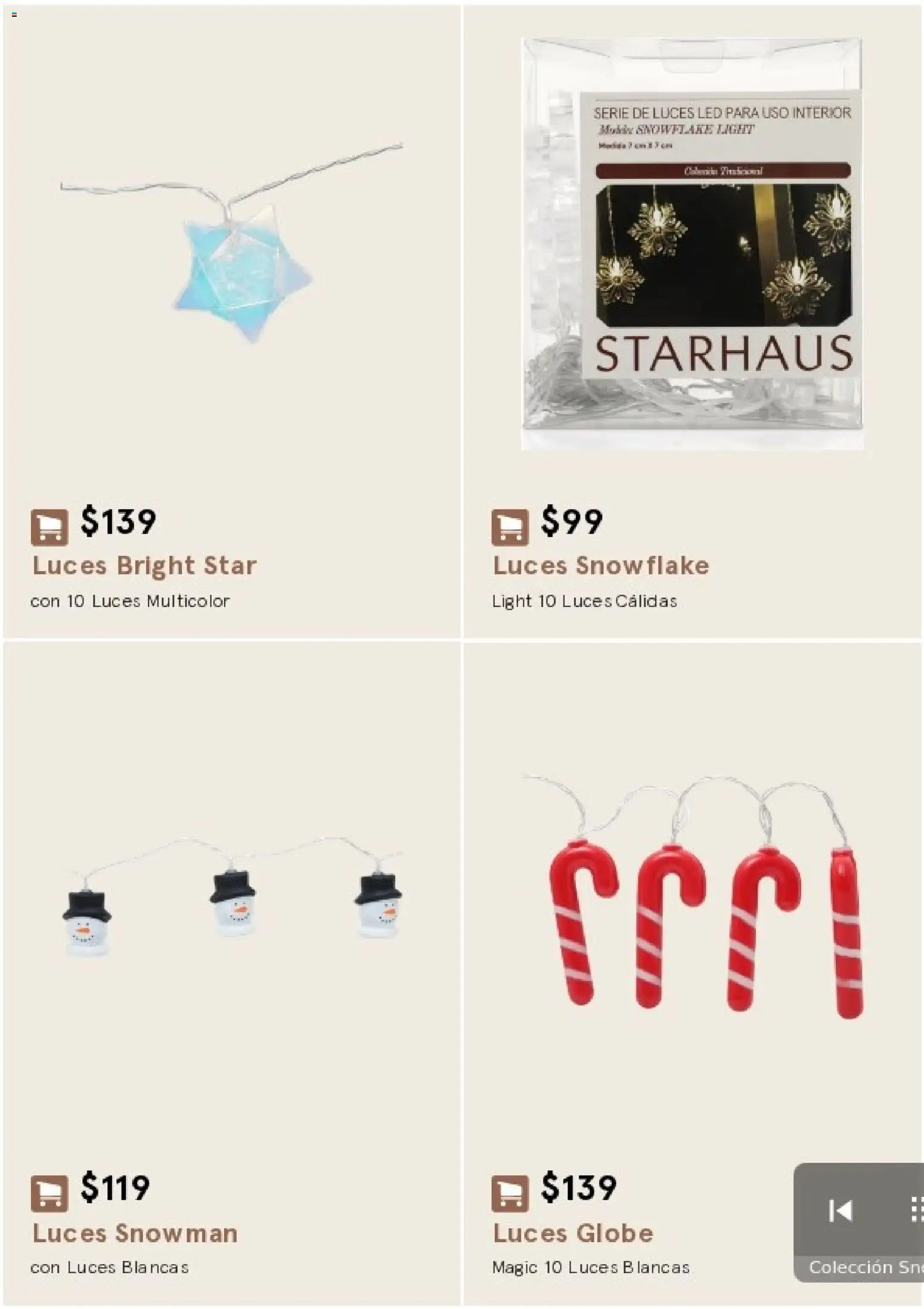 Nuevas ofertas de Coppel válidas en toda la República Mexicana desde el 14/10/2026. ¡Encuentra las mejores ofertas en Coppel catálogo Starhaus Navidad! | Página: 28