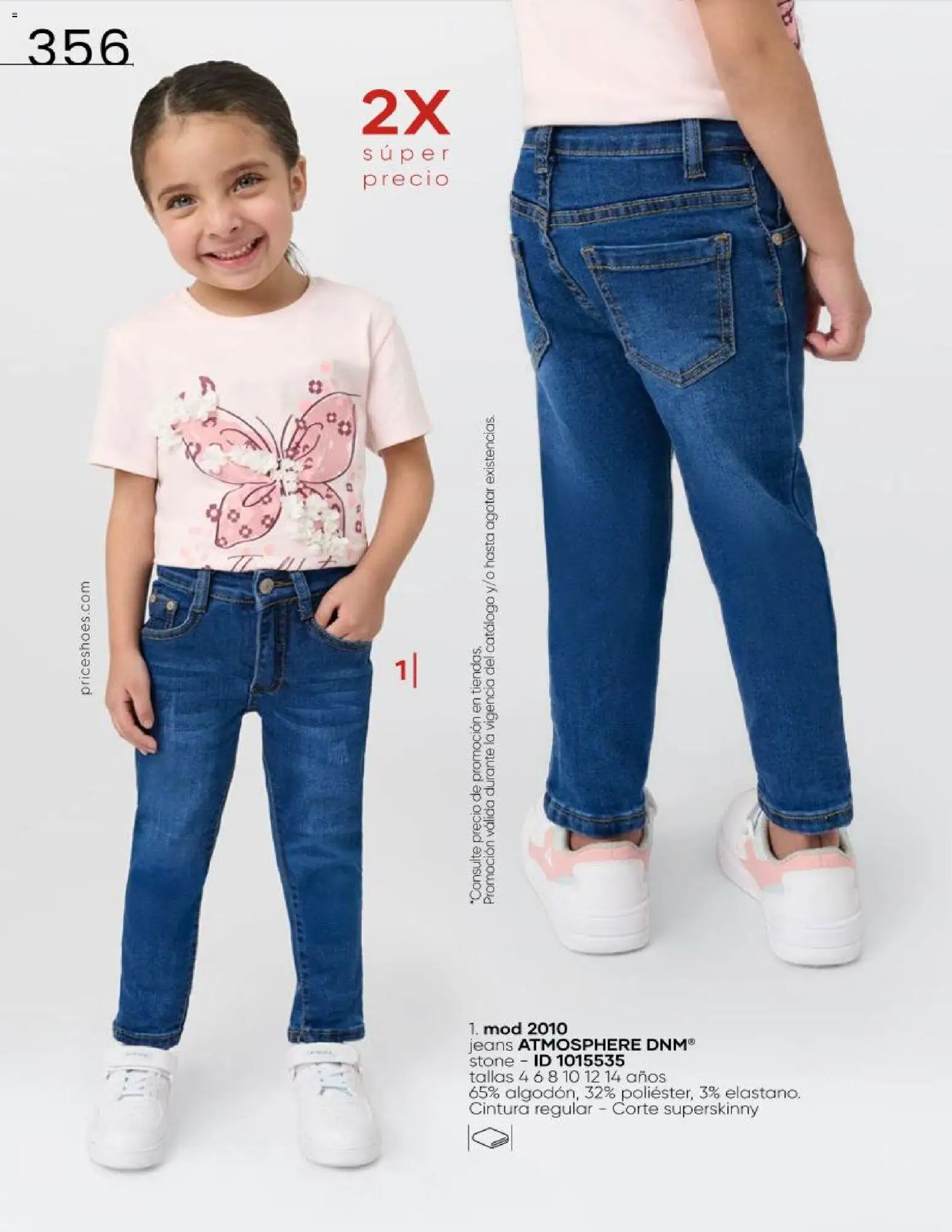 Nuevas ofertas de Price Shoes válidas en toda la República Mexicana desde el 16.06.2026. ¡Encuentra las mejores ofertas en Price Shoes catálogo Cierre de temporada! | Página: 356