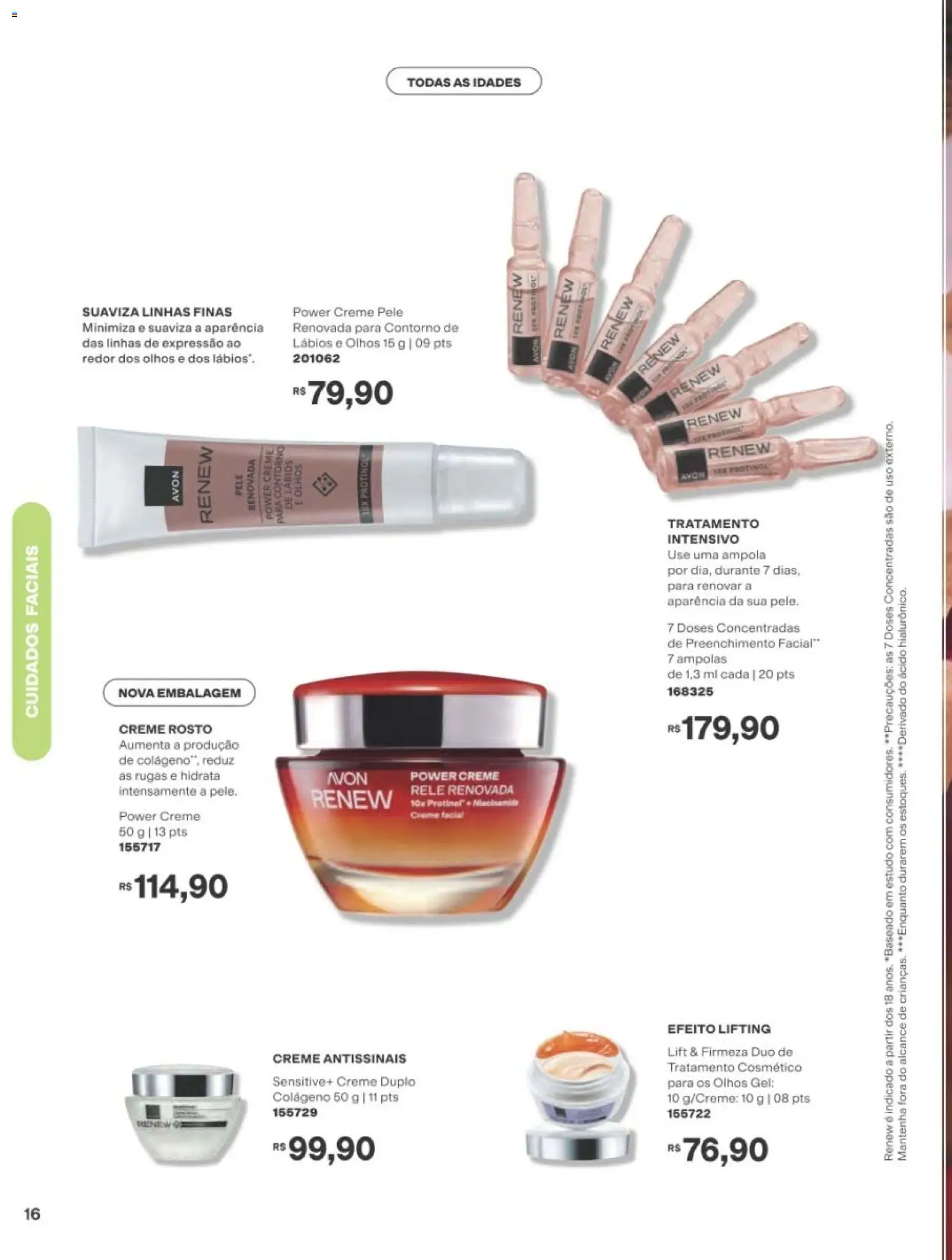 Avon Folheto - válido de 01/09/2026 | Página: 16 | Produtos: Creme facial, Colágeno, Creme