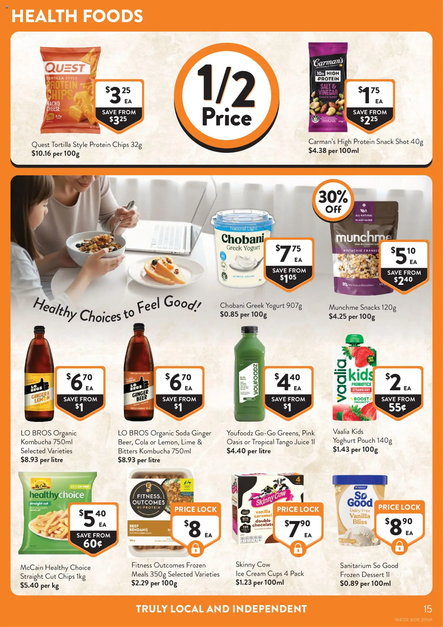 Foodworks catalogue - valid from 16/09/2026 | Page: 15 | Products: Cups, Beer, Cream, Vanilla