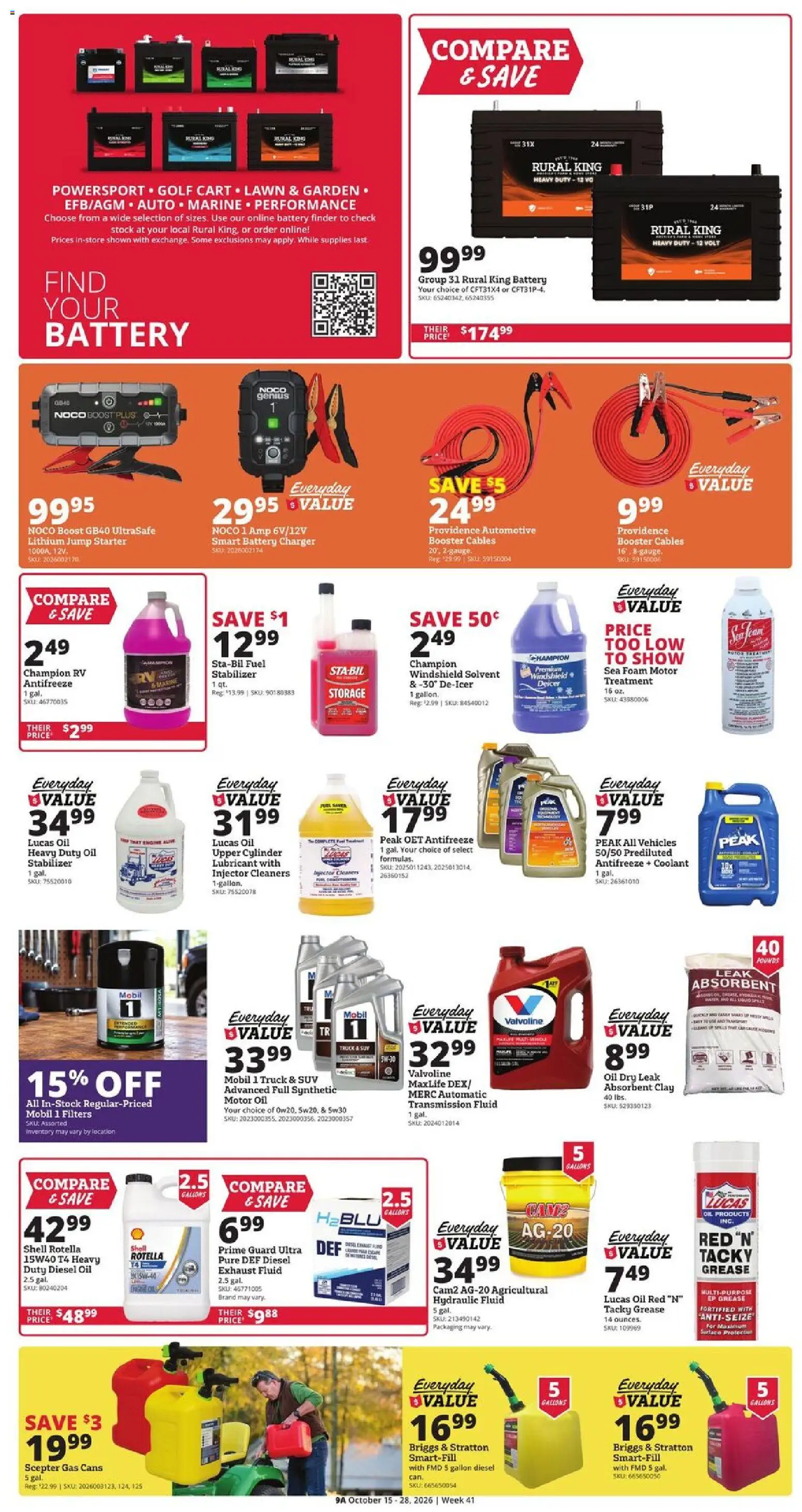Rural King Weekly Ad - valid from 10/15/2026 | Page: 9