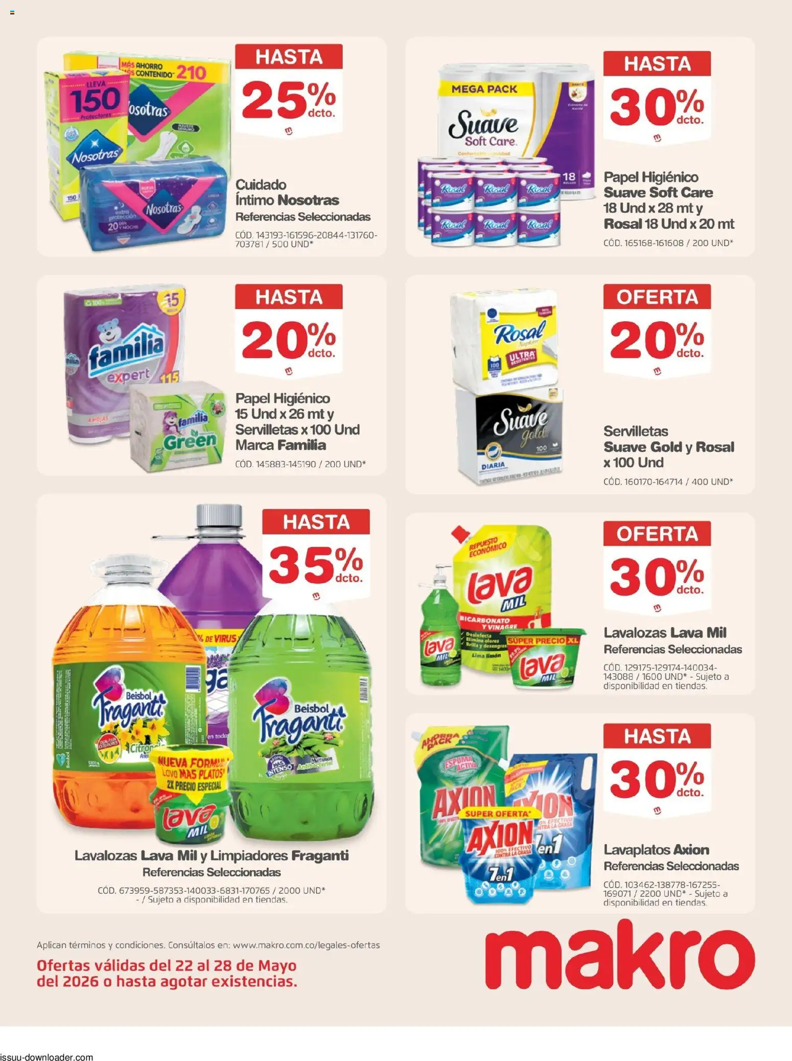 Makro revista - valida desde el 22.05.2026 | Página: 18