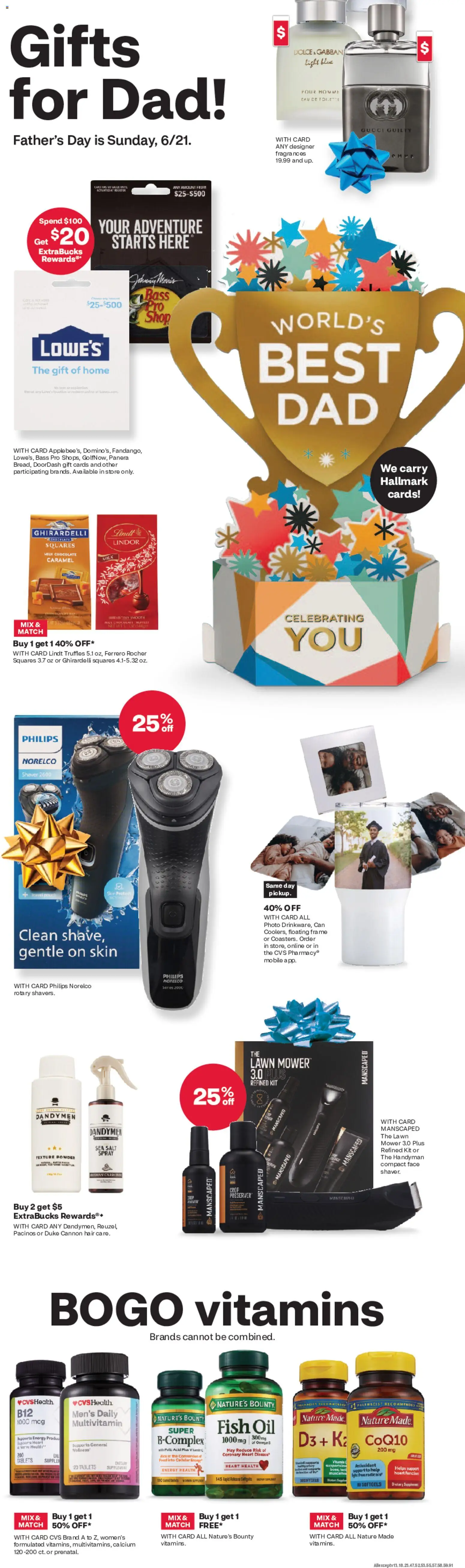 CVS Pharmacy Weekly Ad - valid from 07.06.2026 | Page: 4 | Products: CoQ10, Mower, Powder, Salt