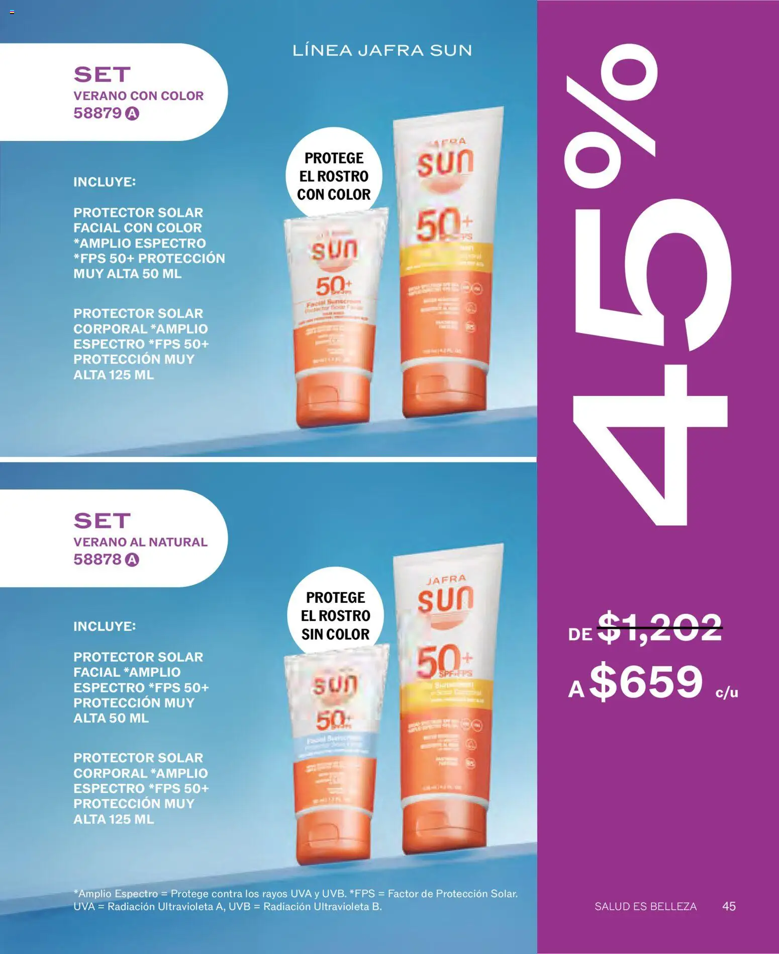 Nuevas ofertas de JAFRA válidas en toda la República Mexicana desde el 01/07/2026. ¡Encuentra las mejores ofertas en JAFRA catálogo! | Página: 45